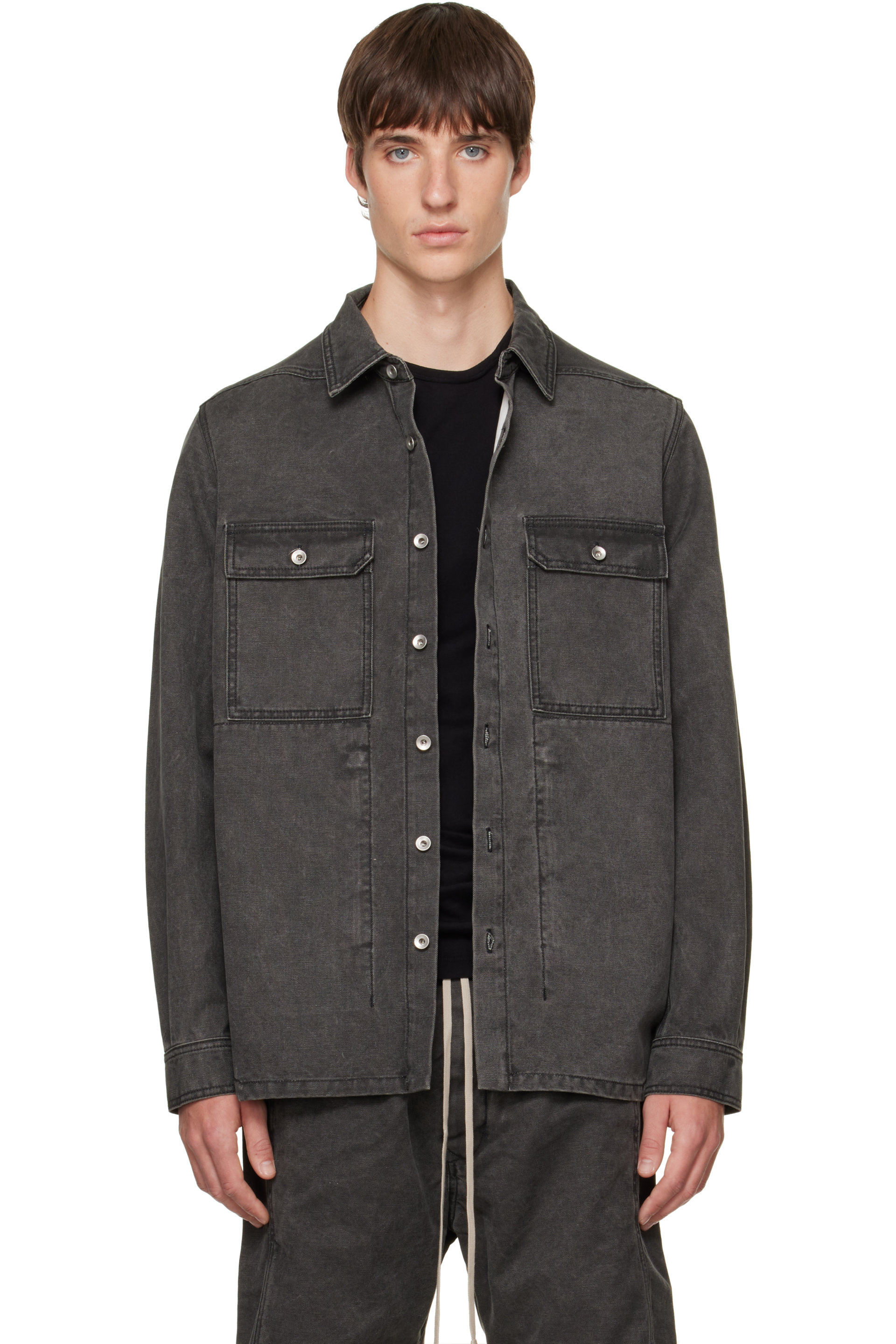 Rick Owens DRKSHDW - Gray Tower Outershirt