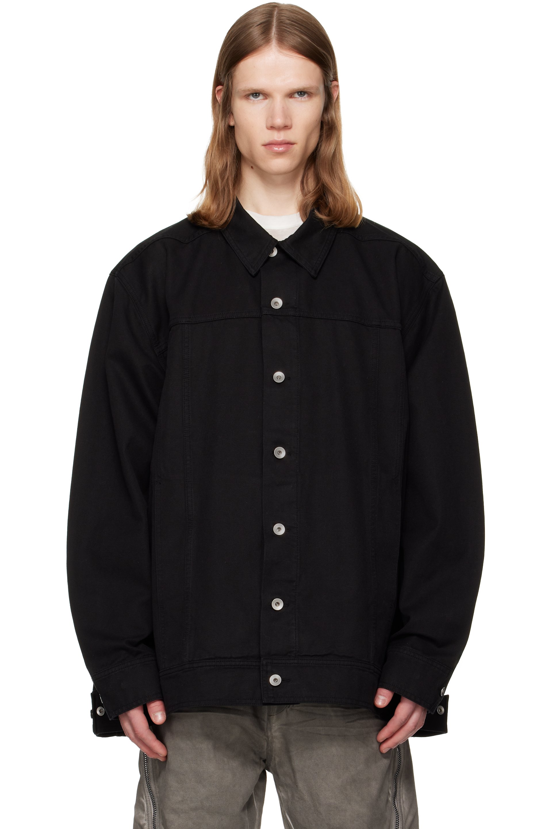 Rick Owens DRKSHDW - Black Tower Jumbo Worker Jacket