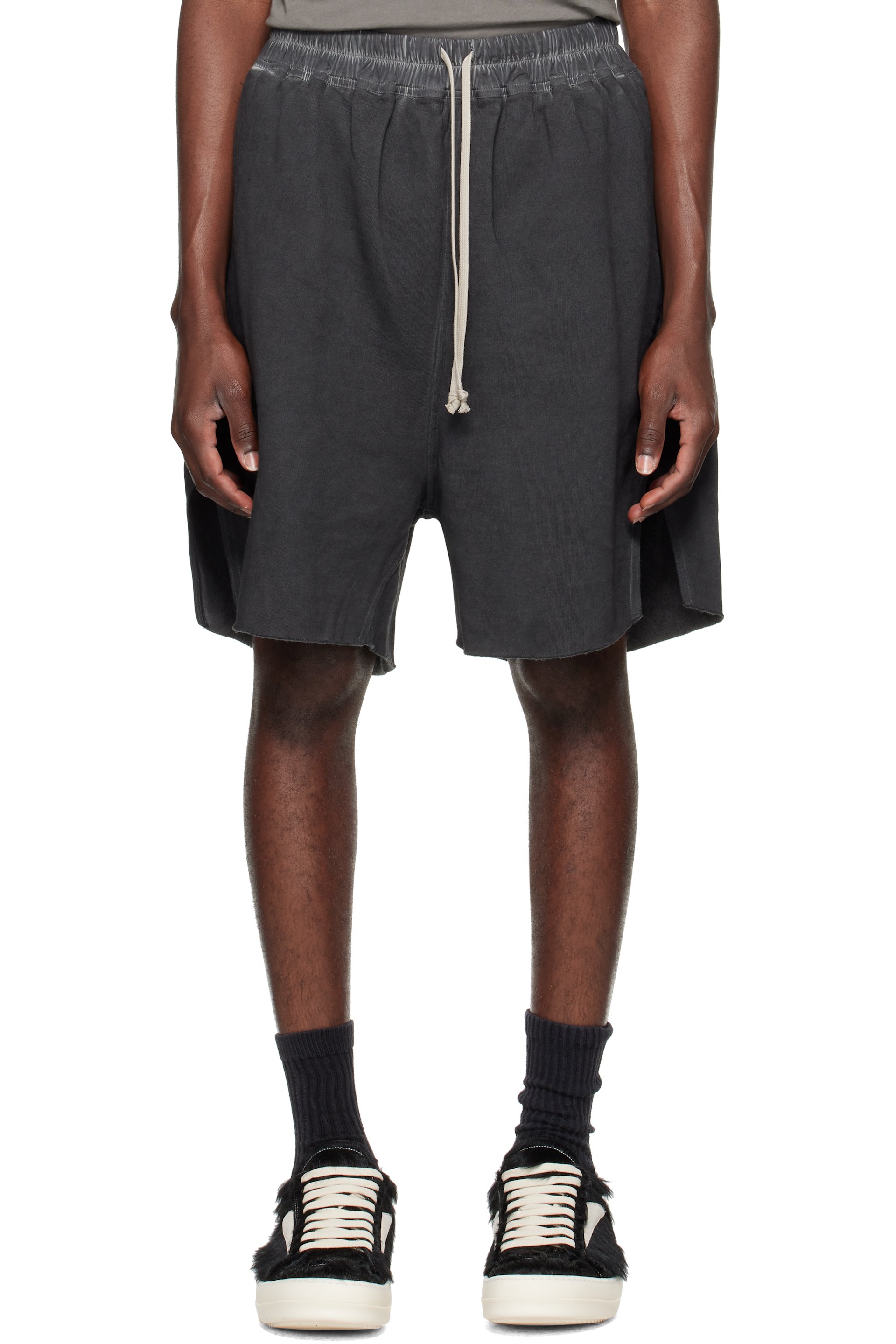 Rick Owens DRKSHDW - Short boxeur long noir - Tower