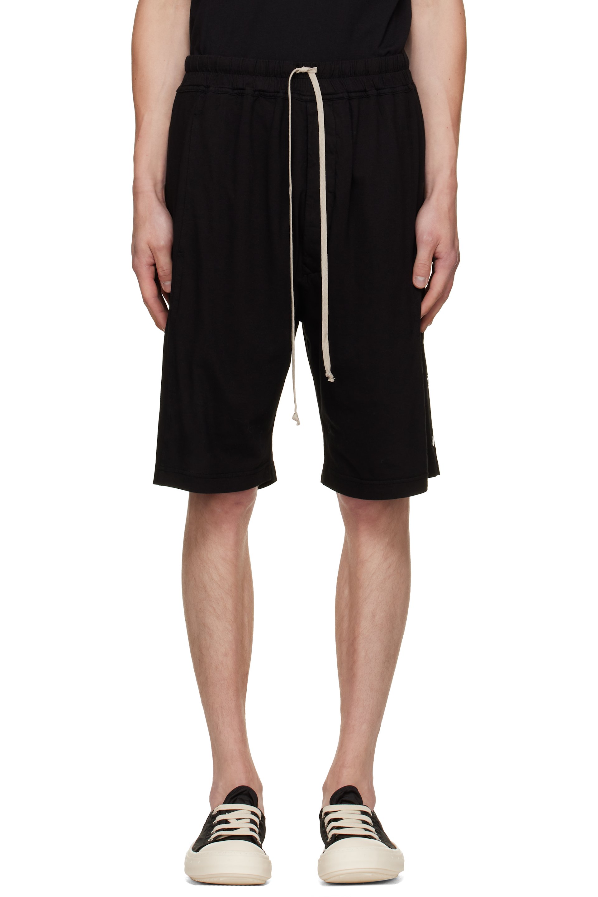 Rick Owens DRKSHDW - Black Tower Pusher Shorts
