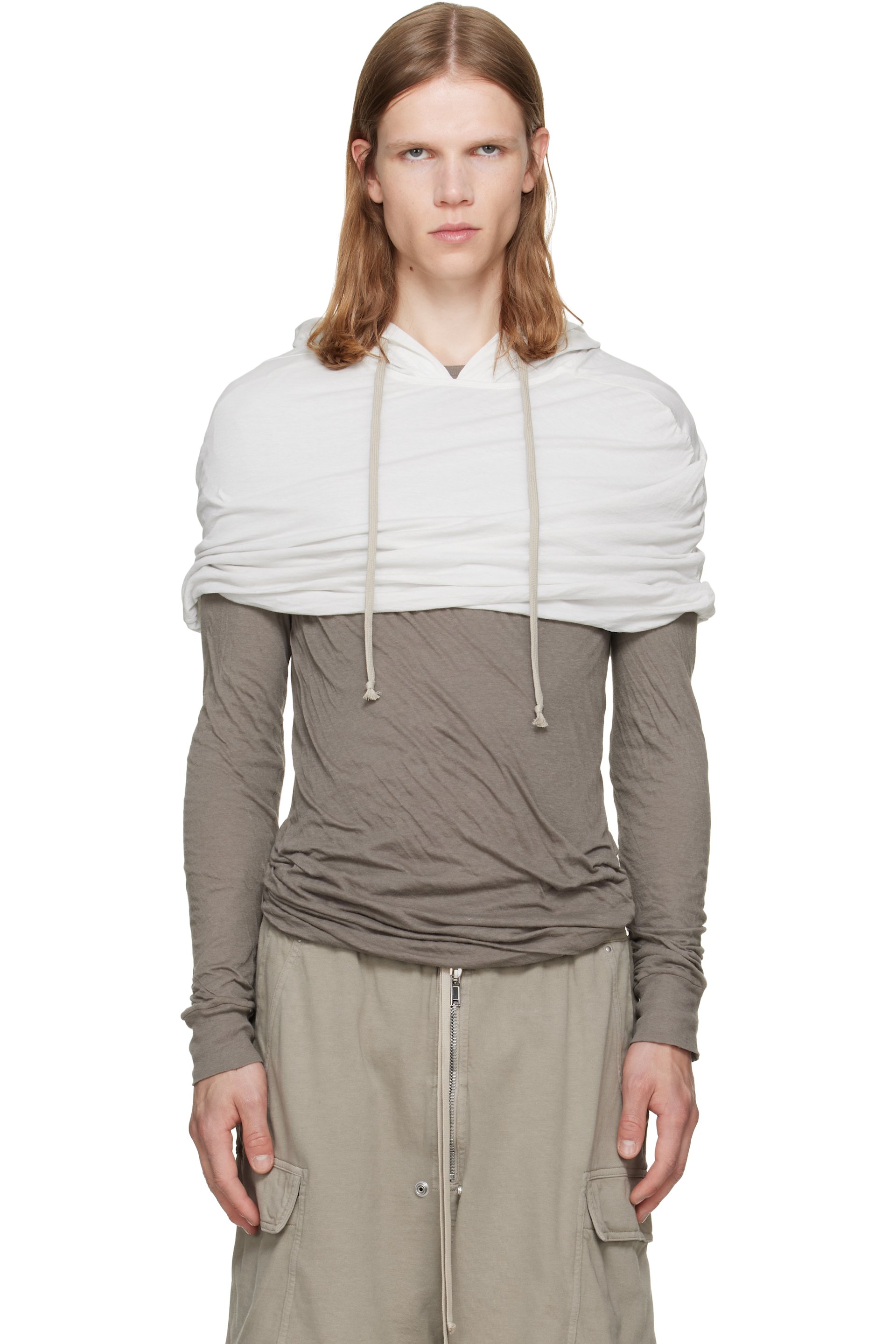 Rick Owens DRKSHDW - White Tower Hood
