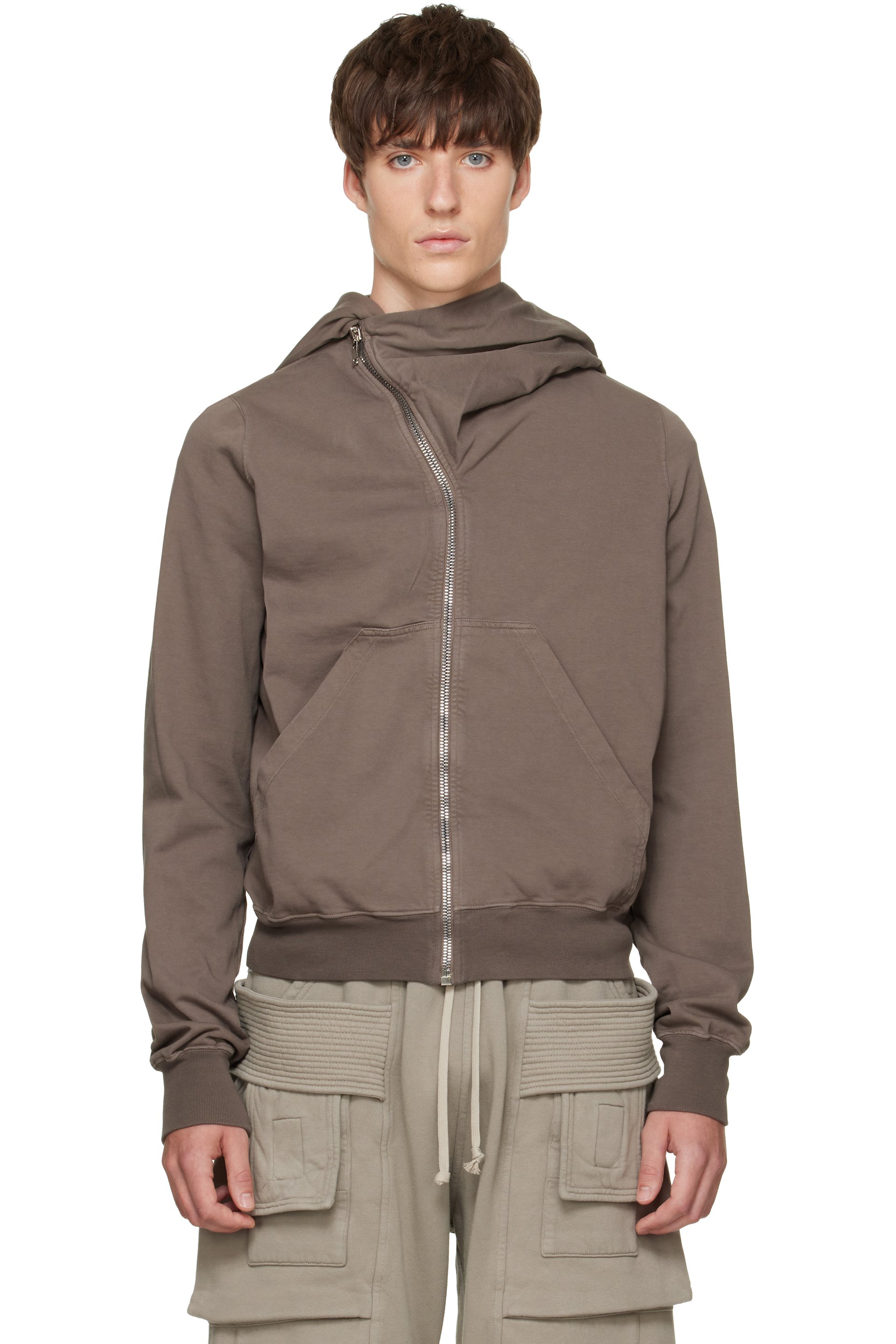 Rick Owens DRKSHDW - Gray Tower Mountain Hoodie
