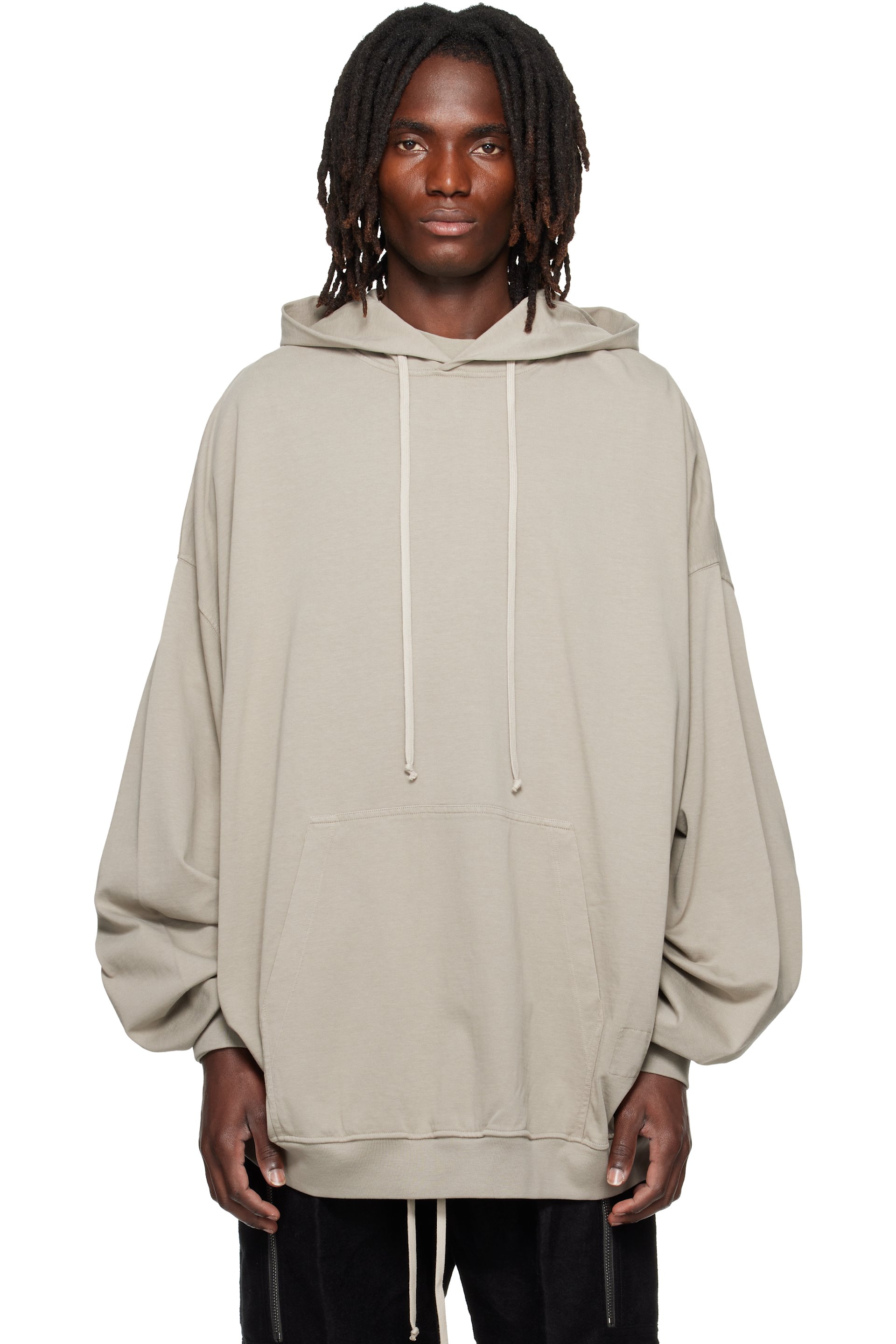 Rick Owens DRKSHDW - Gray Tower Hun Hoodie