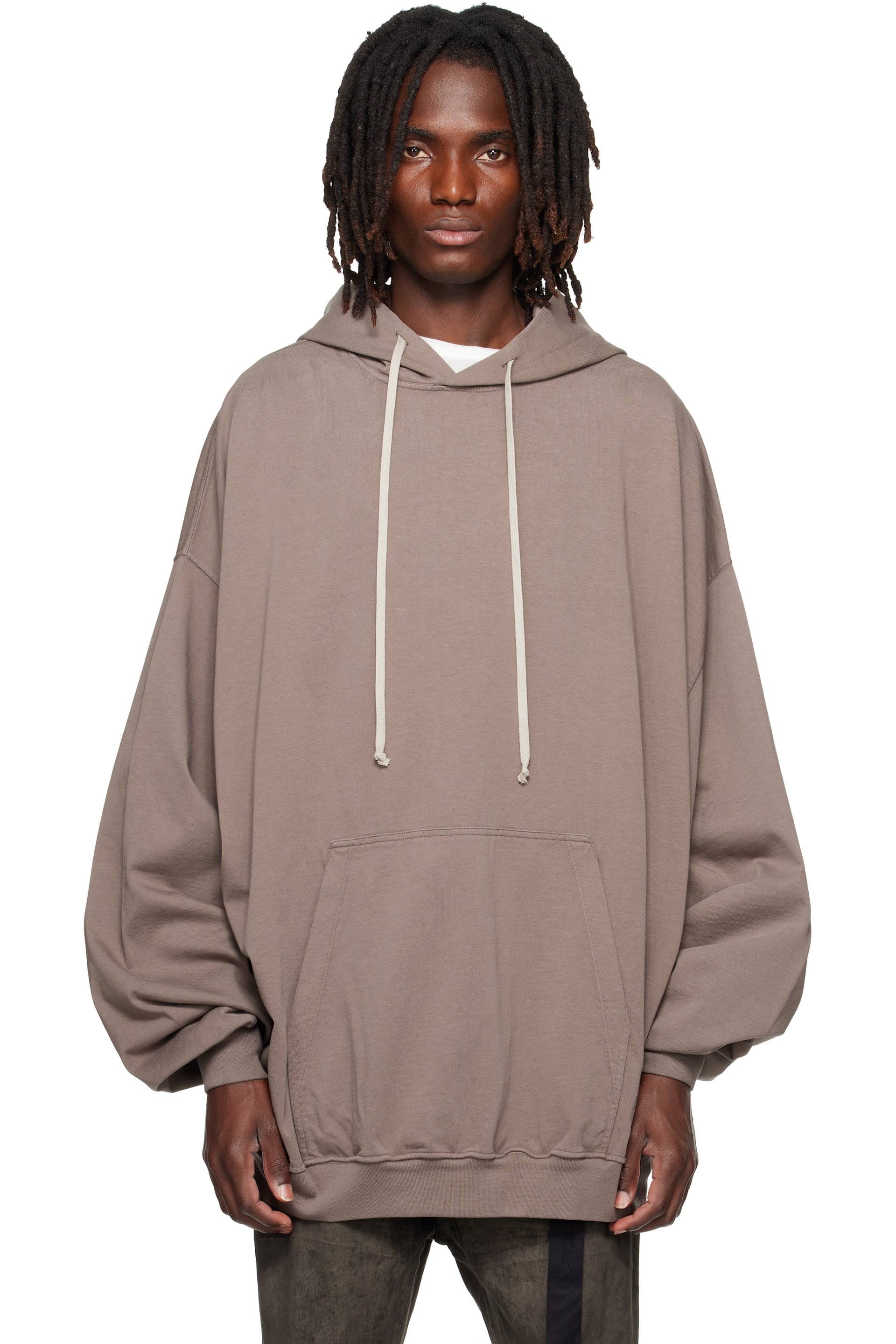 Rick Owens DRKSHDW - Gray Tower Hun Hoodie