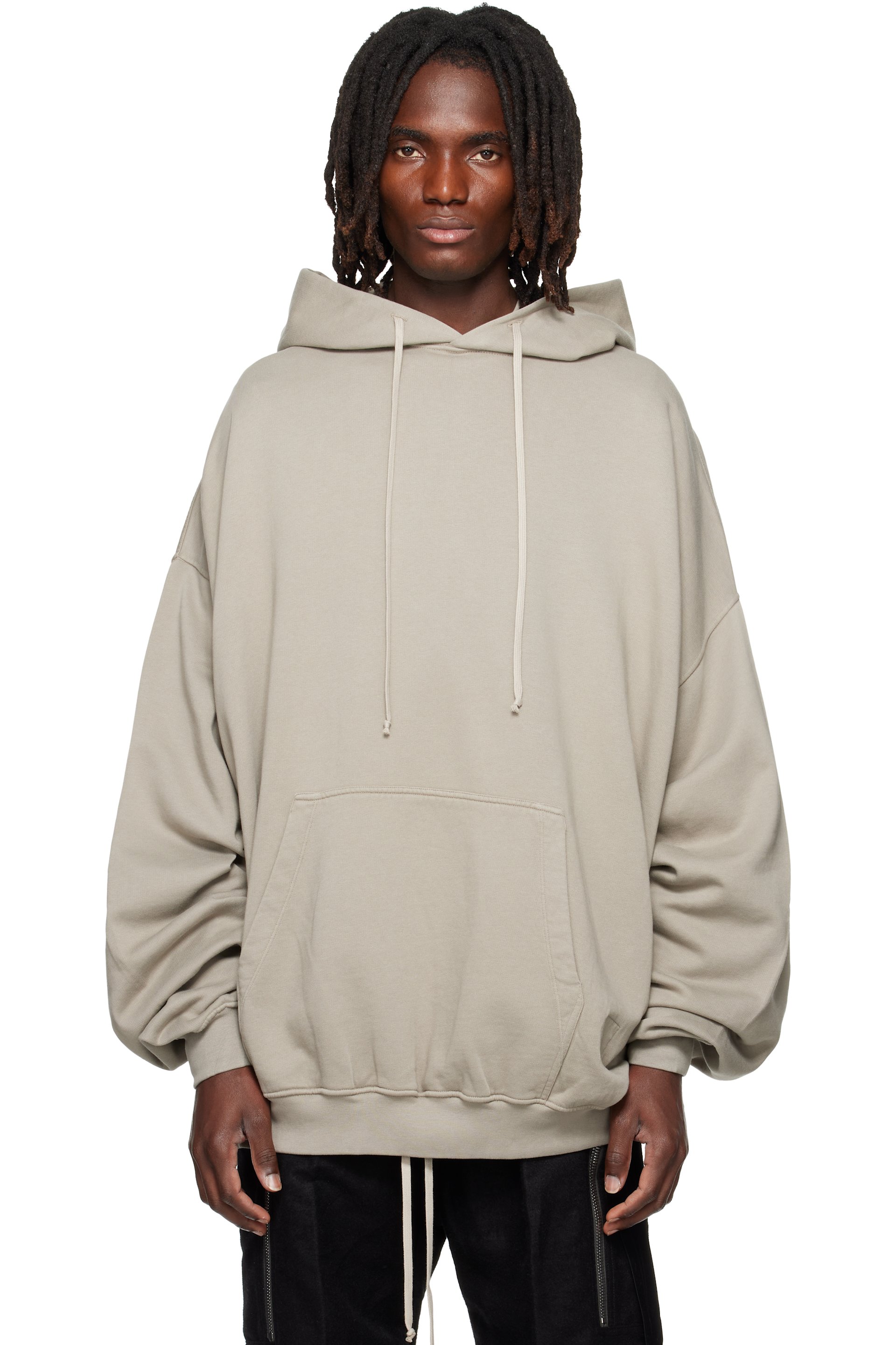 Rick Owens DRKSHDW - Gray Tower Hun Hoodie