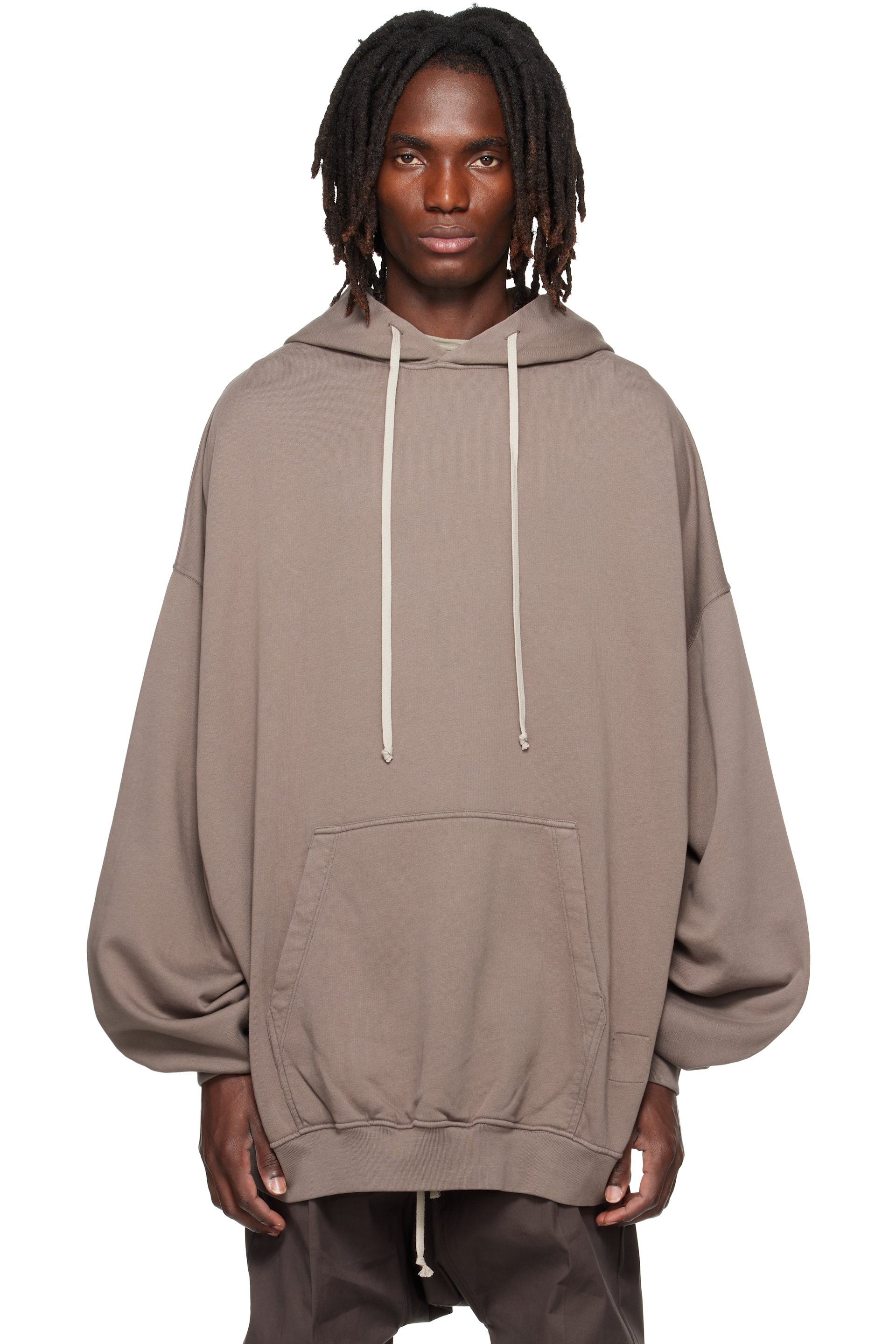 Rick Owens DRKSHDW - Gray Tower Hun Hoodie