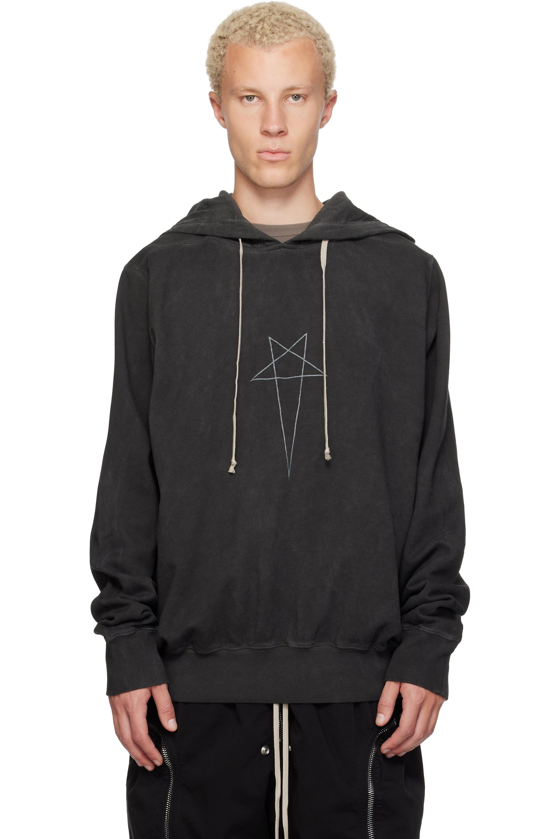 Rick Owens DRKSHDW - Gray Tower Oversized Hoodie
