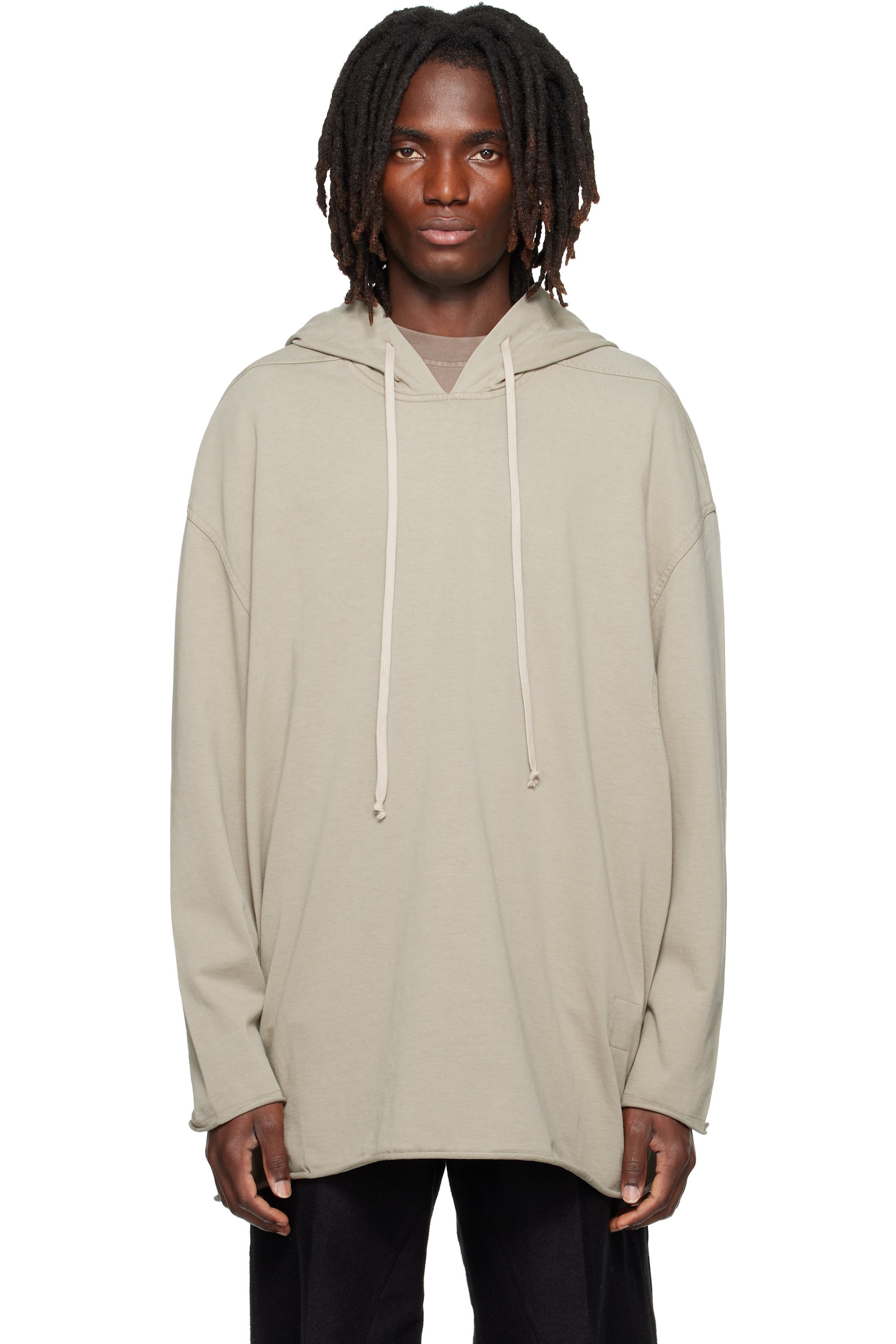 Rick Owens DRKSHDW - Gray Tower Peter Hoodie