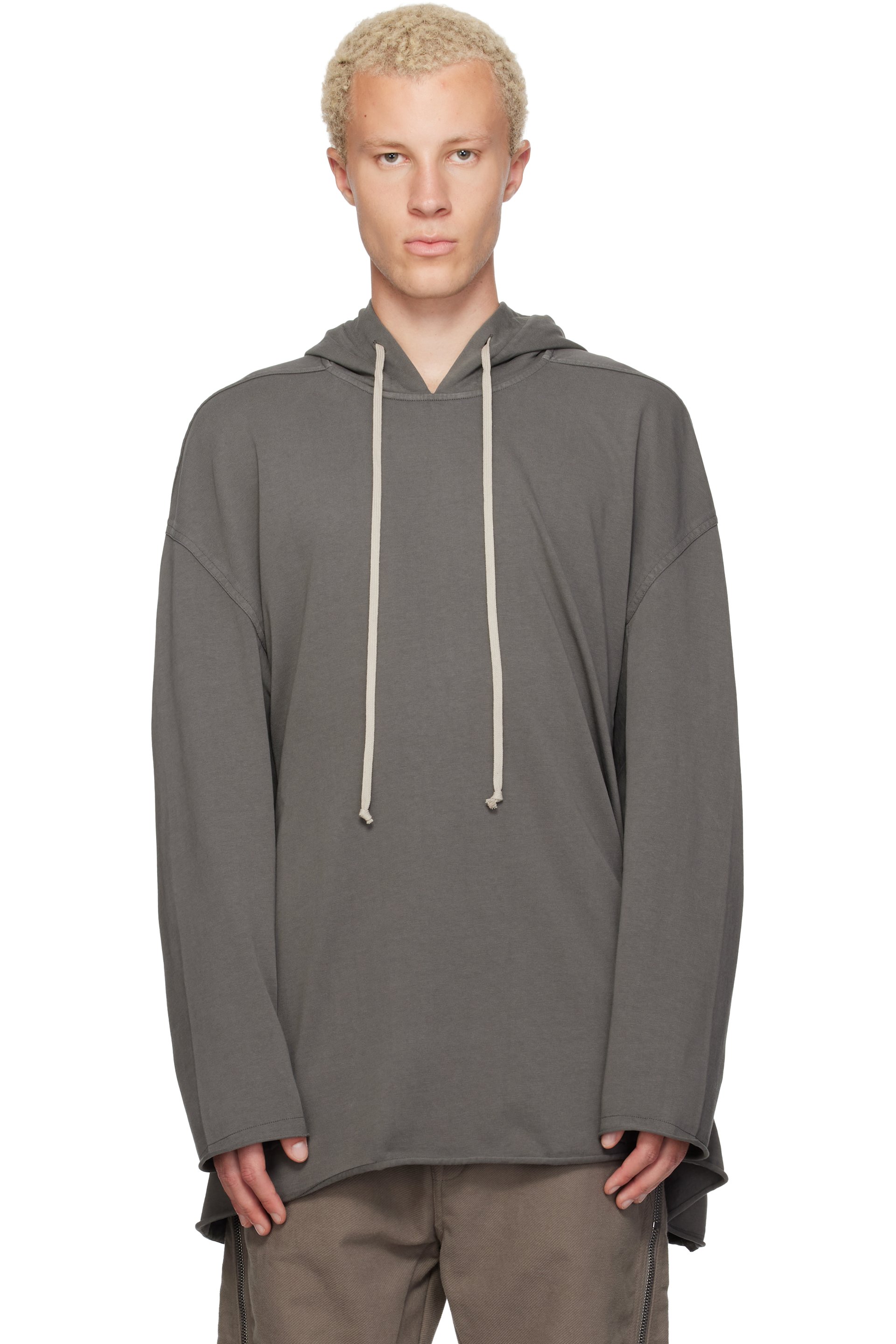 Rick Owens DRKSHDW - Gray Tower Peter Hoodie