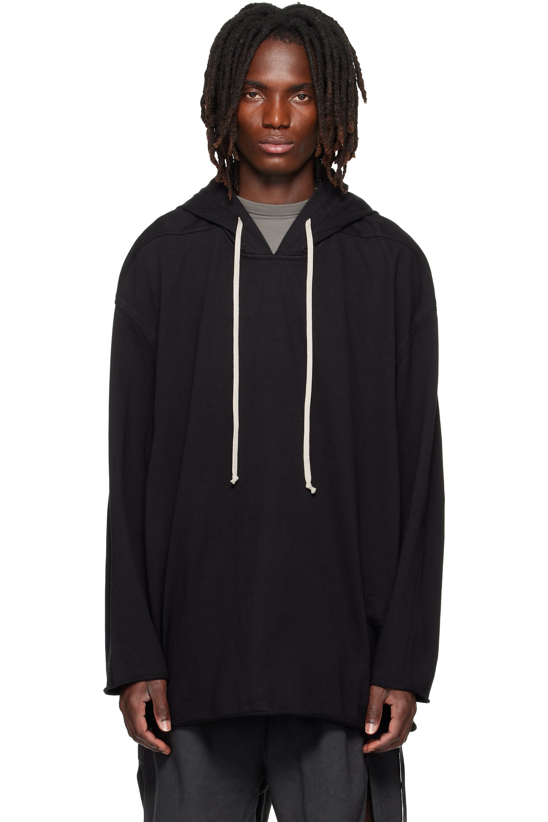 Rick Owens DRKSHDW - Black Tower Peter Hoodie
