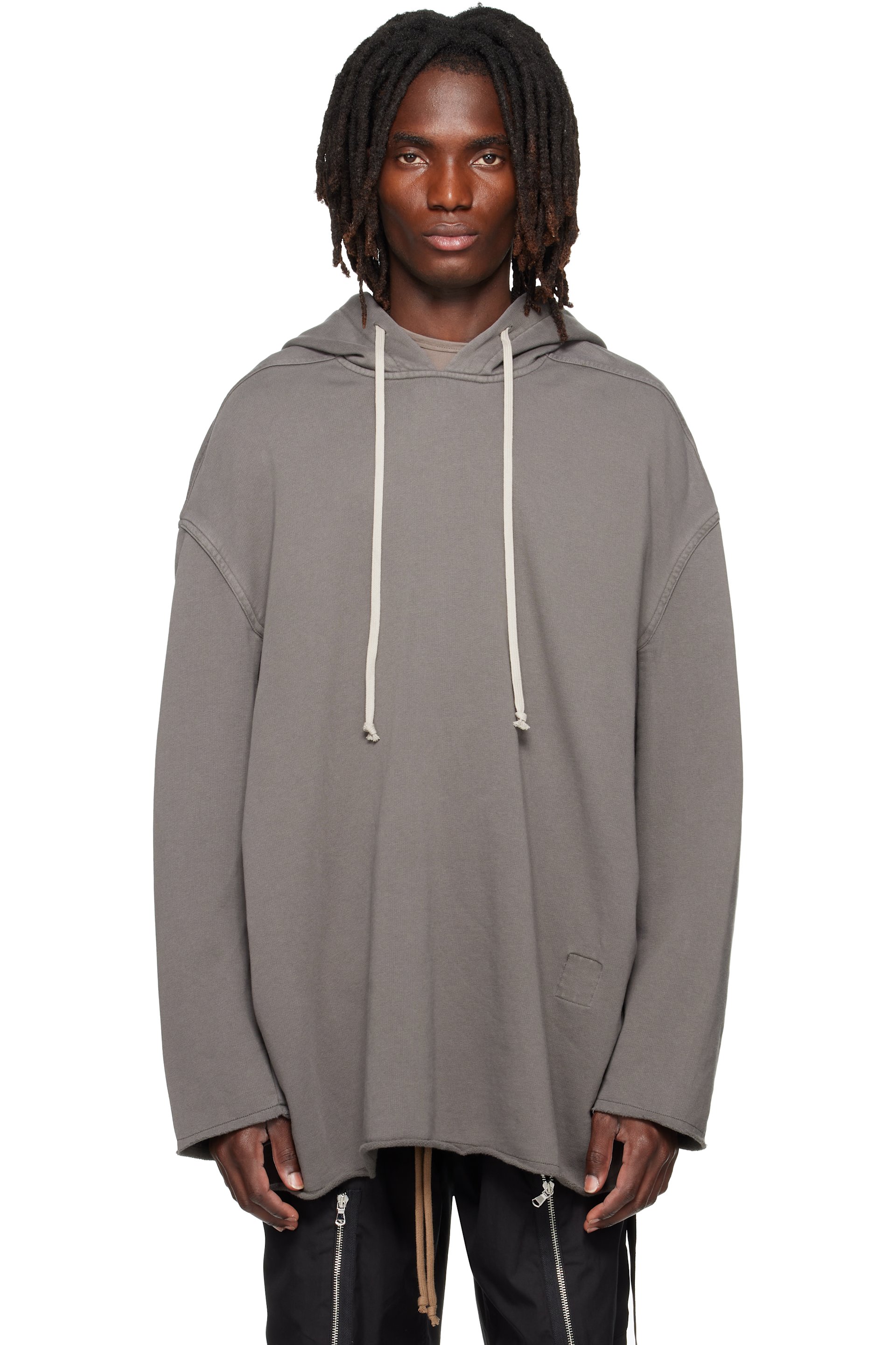 Rick Owens DRKSHDW - Gray Tower Peter Hoodie