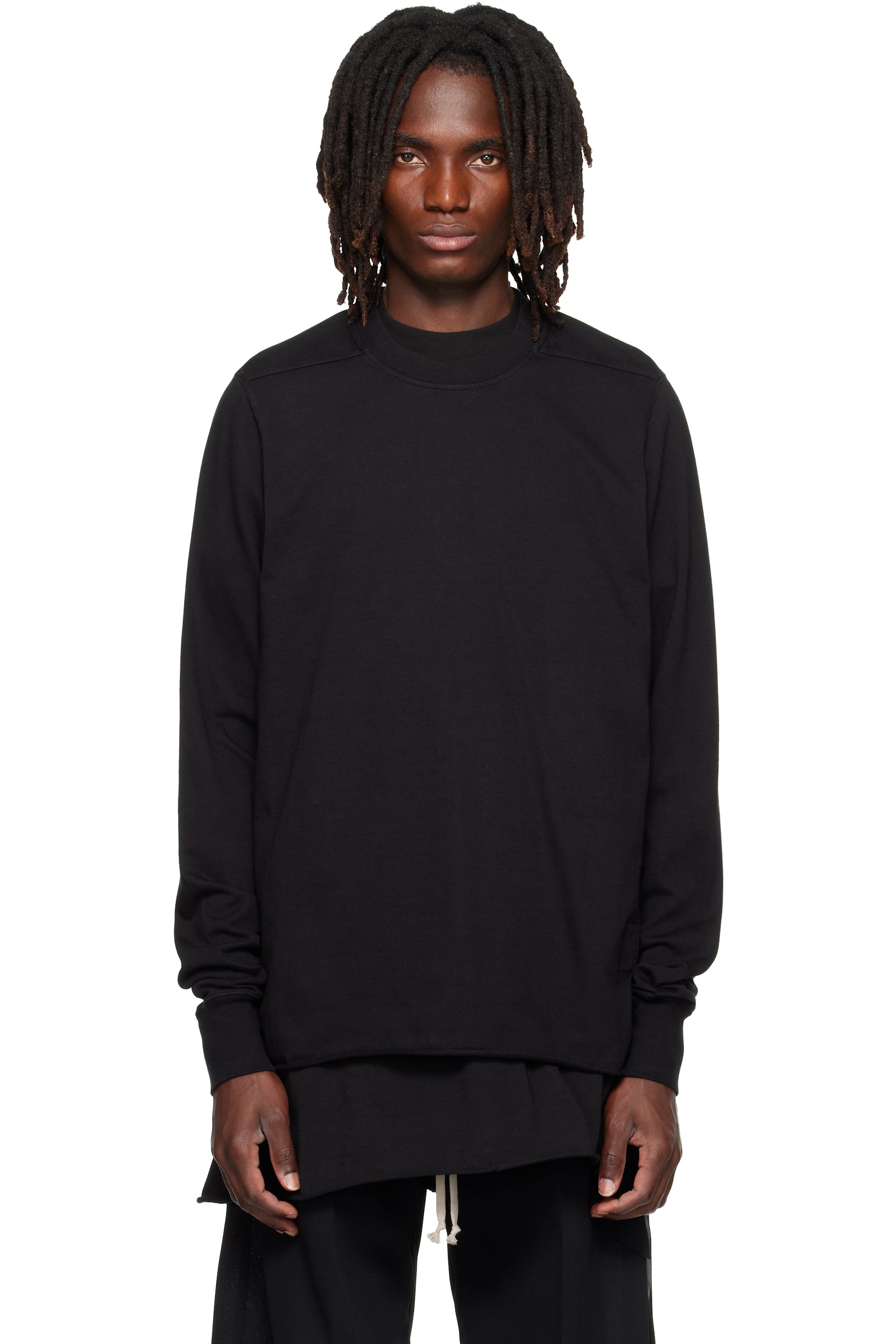 Rick Owens DRKSHDW - Black Tower Crewneck Sweatshirt