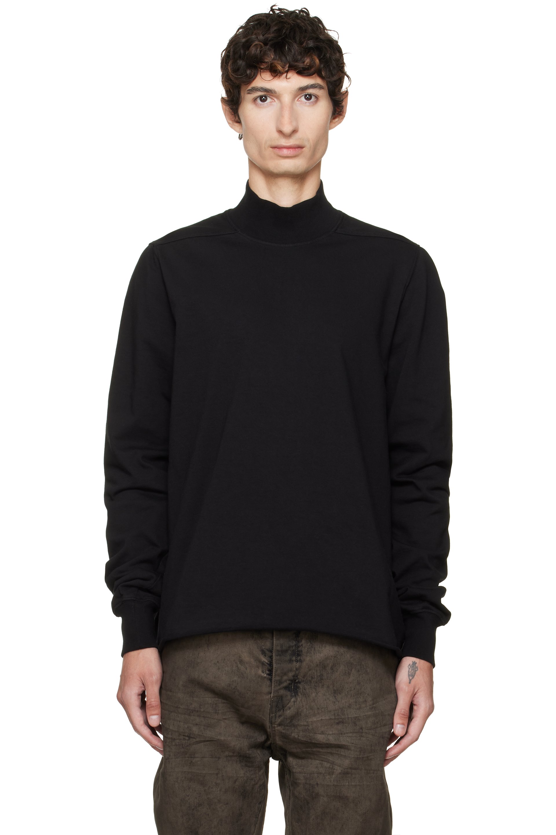 Rick Owens DRKSHDW - Black Tower Headon DBL Sweatshirt