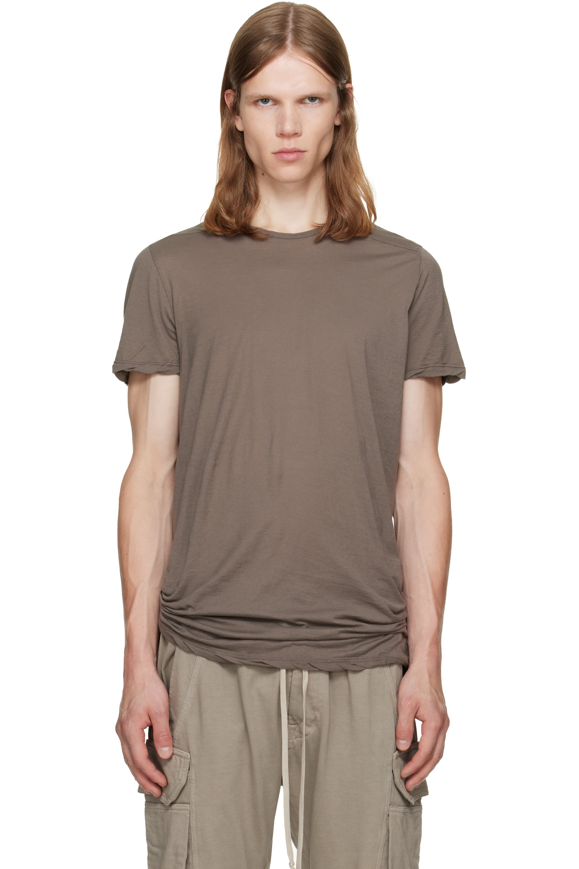 Rick Owens DRKSHDW - Taupe Tower Level T-shirt