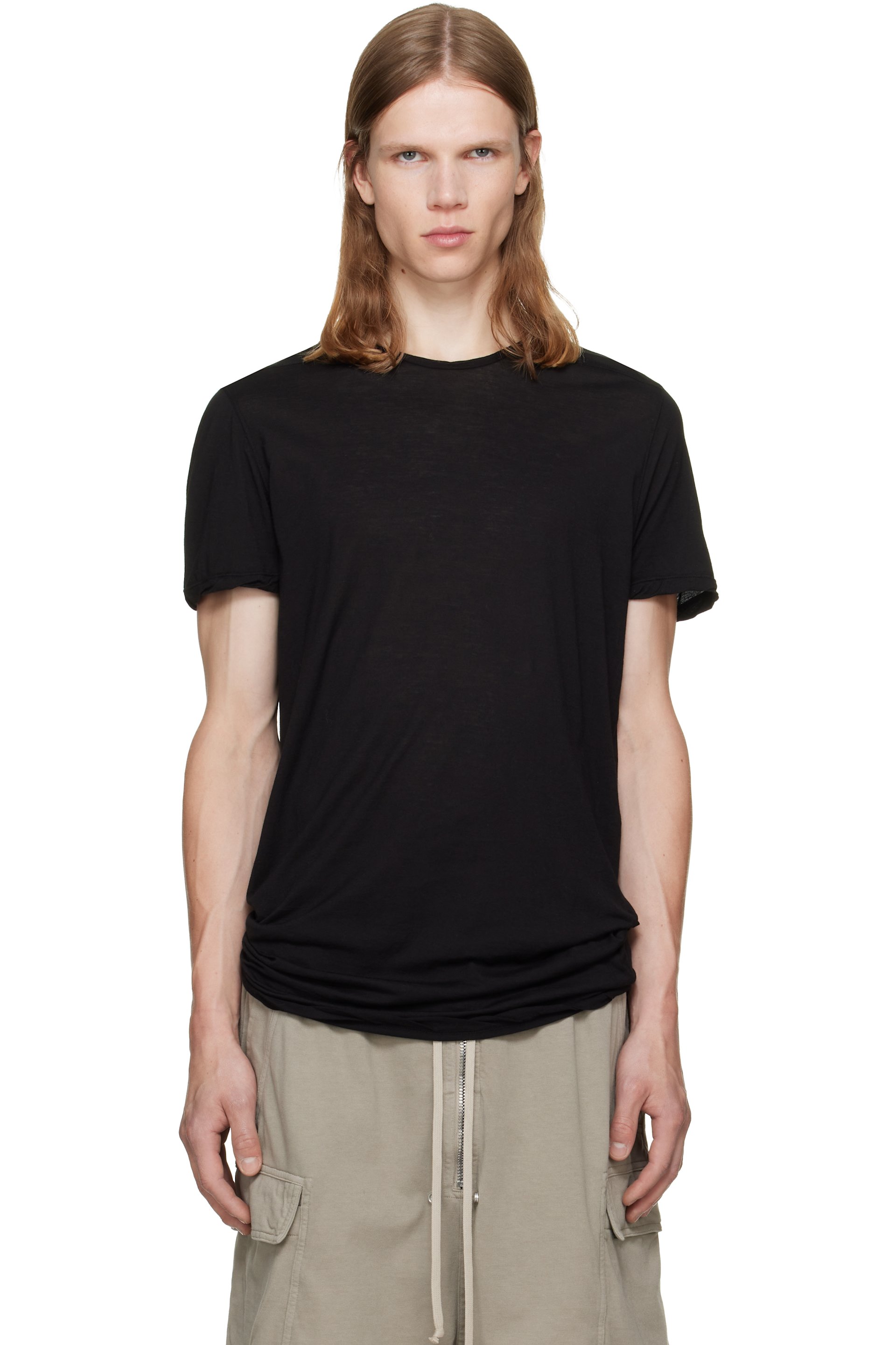 Rick Owens DRKSHDW - 黑色 Tower Level T 恤