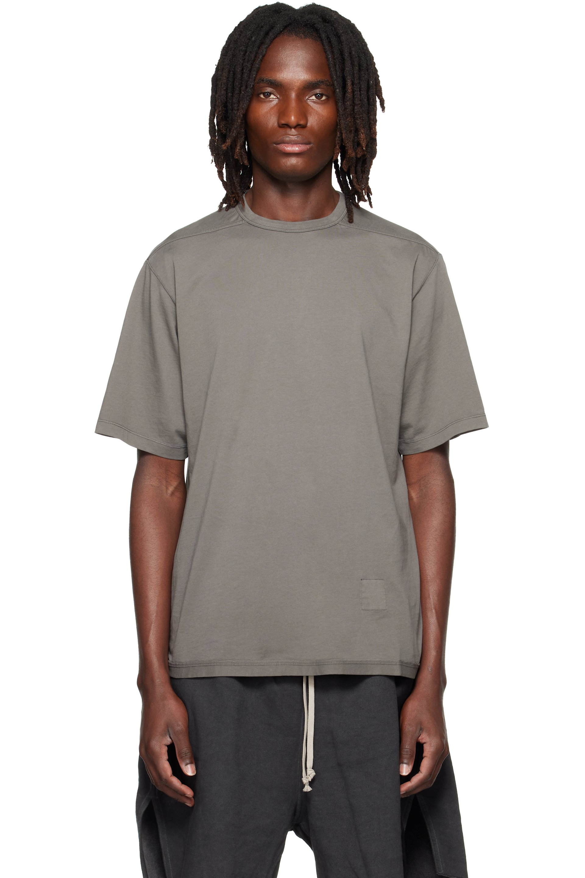 Rick Owens DRKSHDW - Gray Tower Brad T-shirt