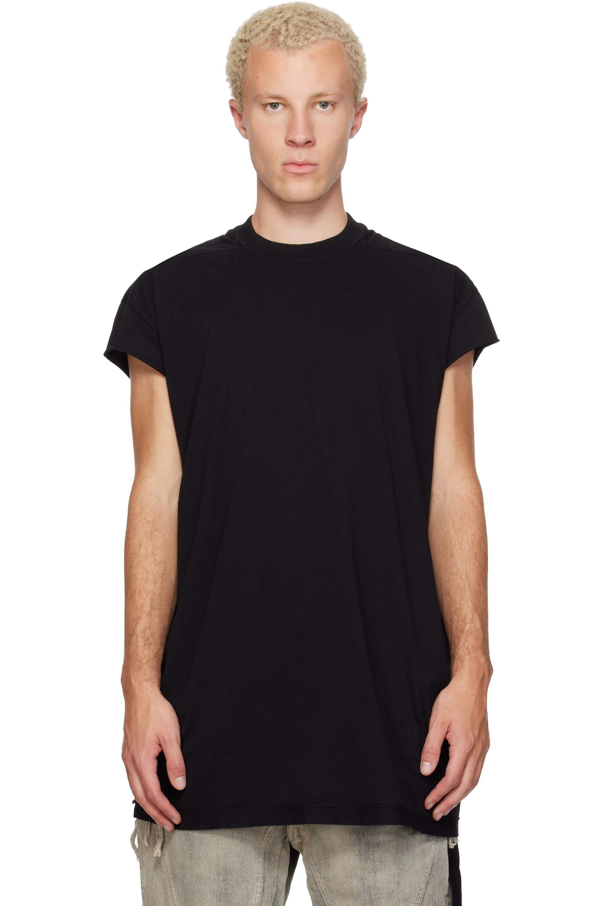 Rick Owens DRKSHDW - Black Tower Jumbo SL T-shirt