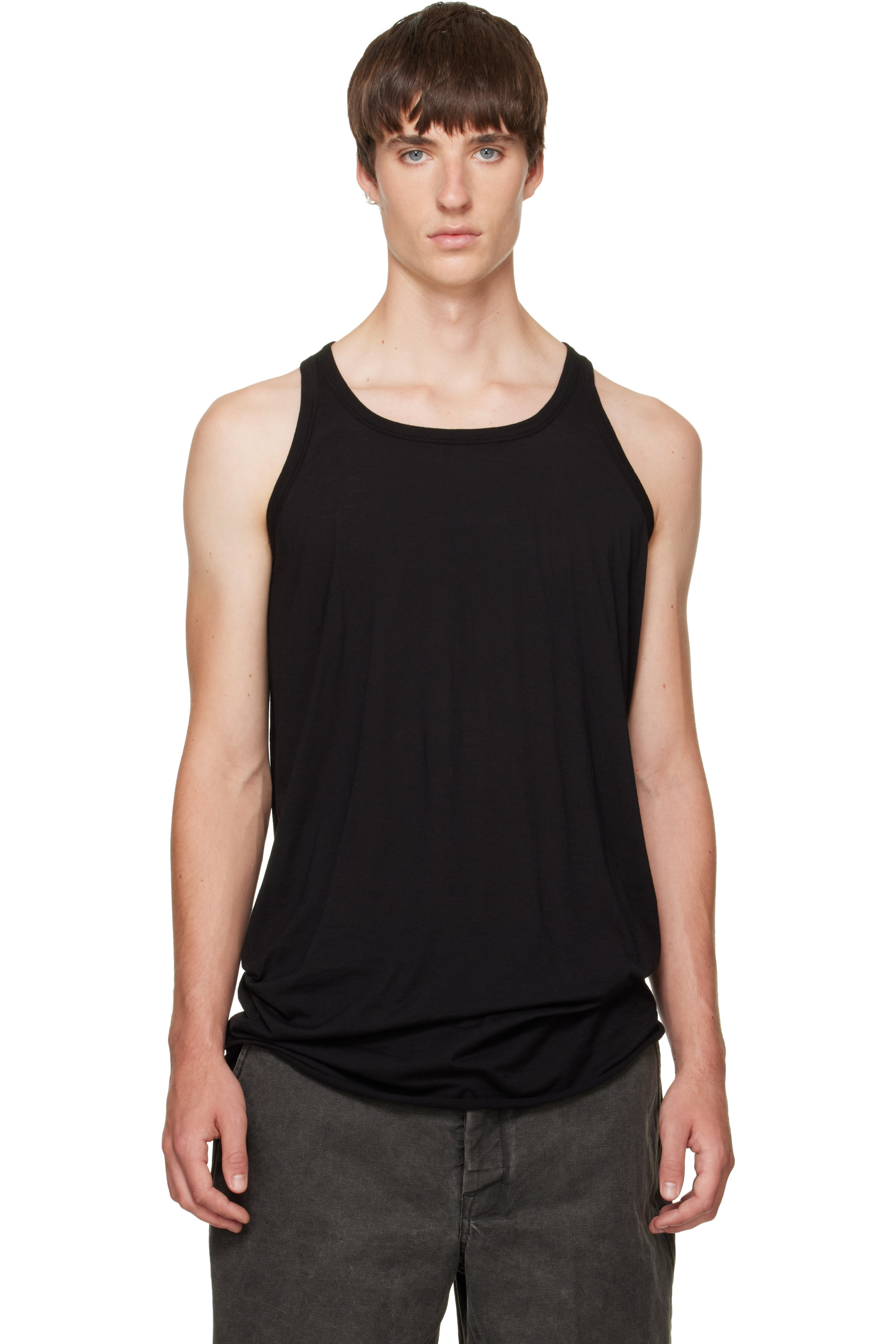 Rick Owens DRKSHDW - Black Tower Loose Tank Top