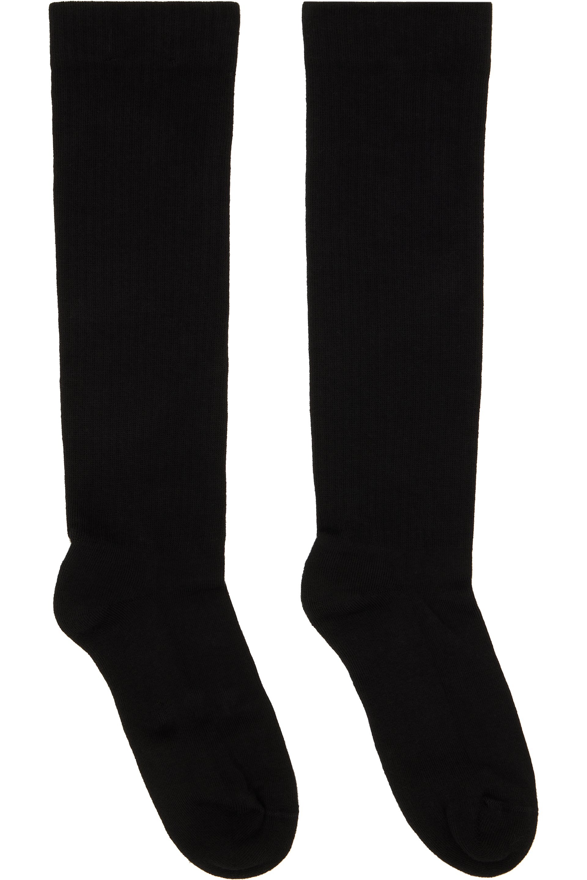 Rick Owens DRKSHDW - 黑色 Tower Pentagram 长筒袜