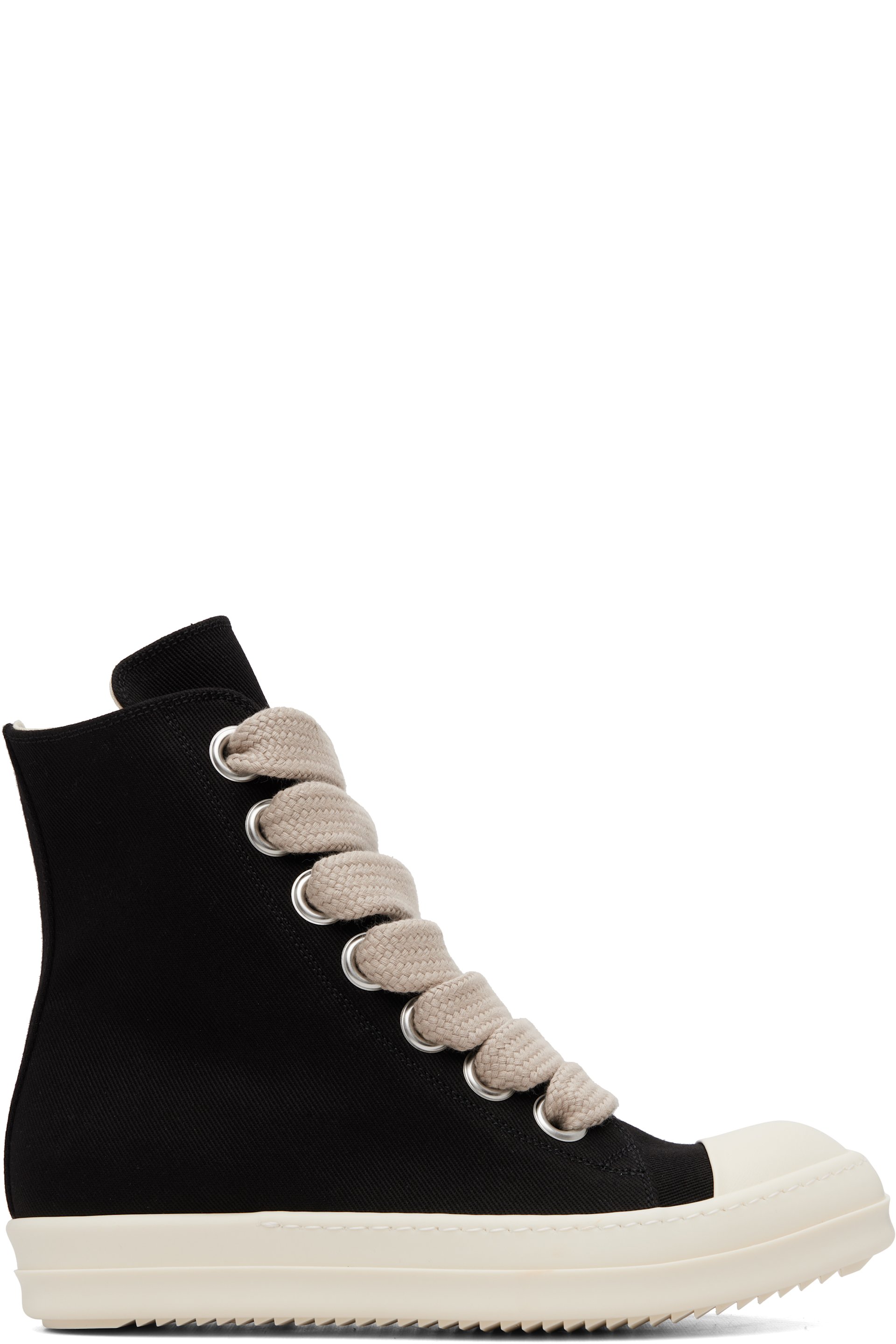 Rick Owens DRKSHDW - Black Tower Jumbolace Sneaks Sneakers
