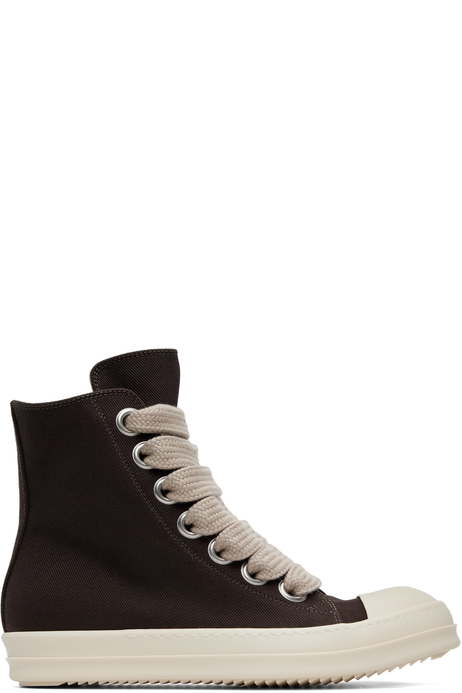 Rick Owens DRKSHDW - Brown Tower Jumbolace Sneaks Sneakers