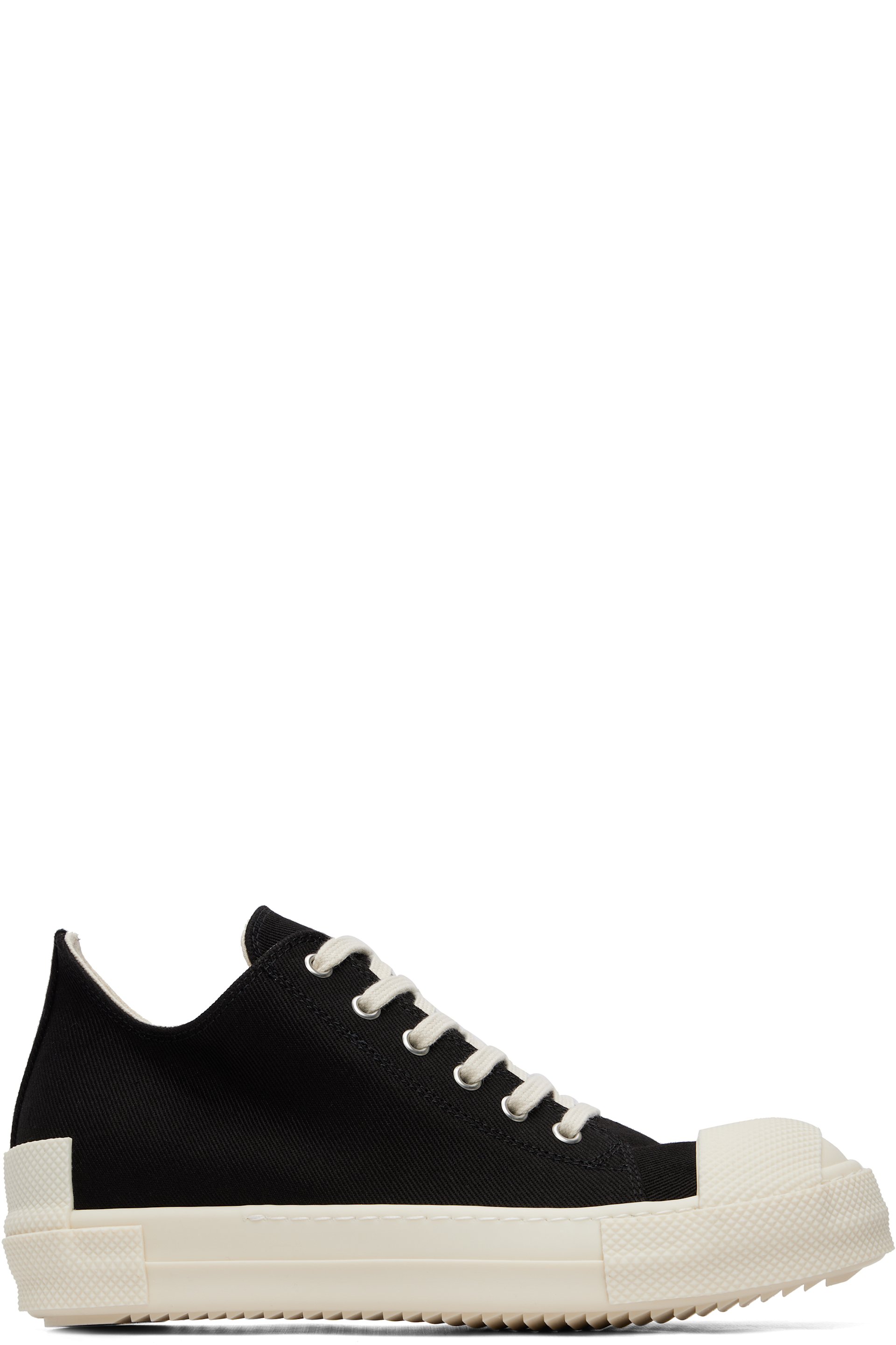 Rick Owens DRKSHDW - Black Tower Low Sneaks Sneakers