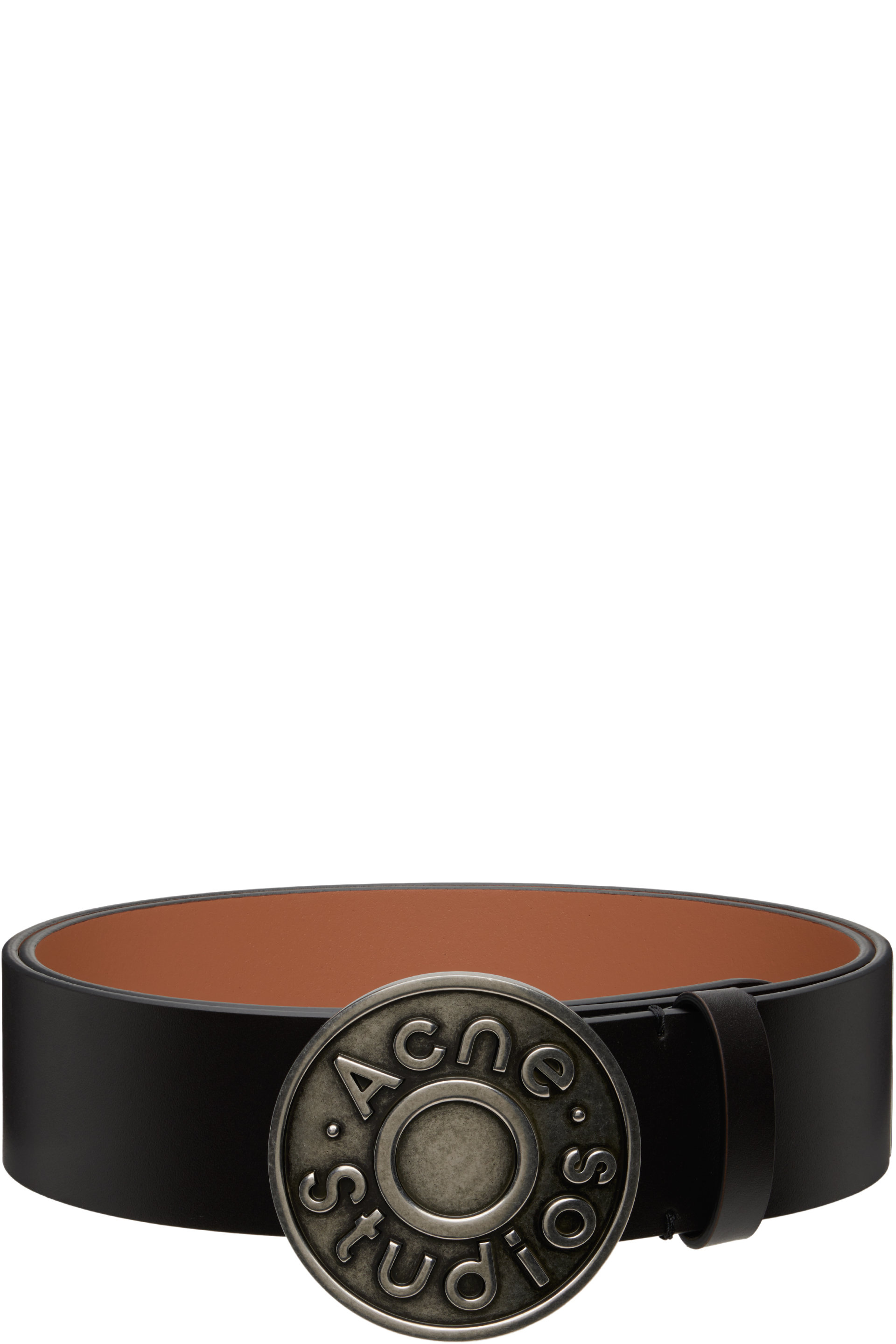 Acne Studios - Black Logo Leather Belt