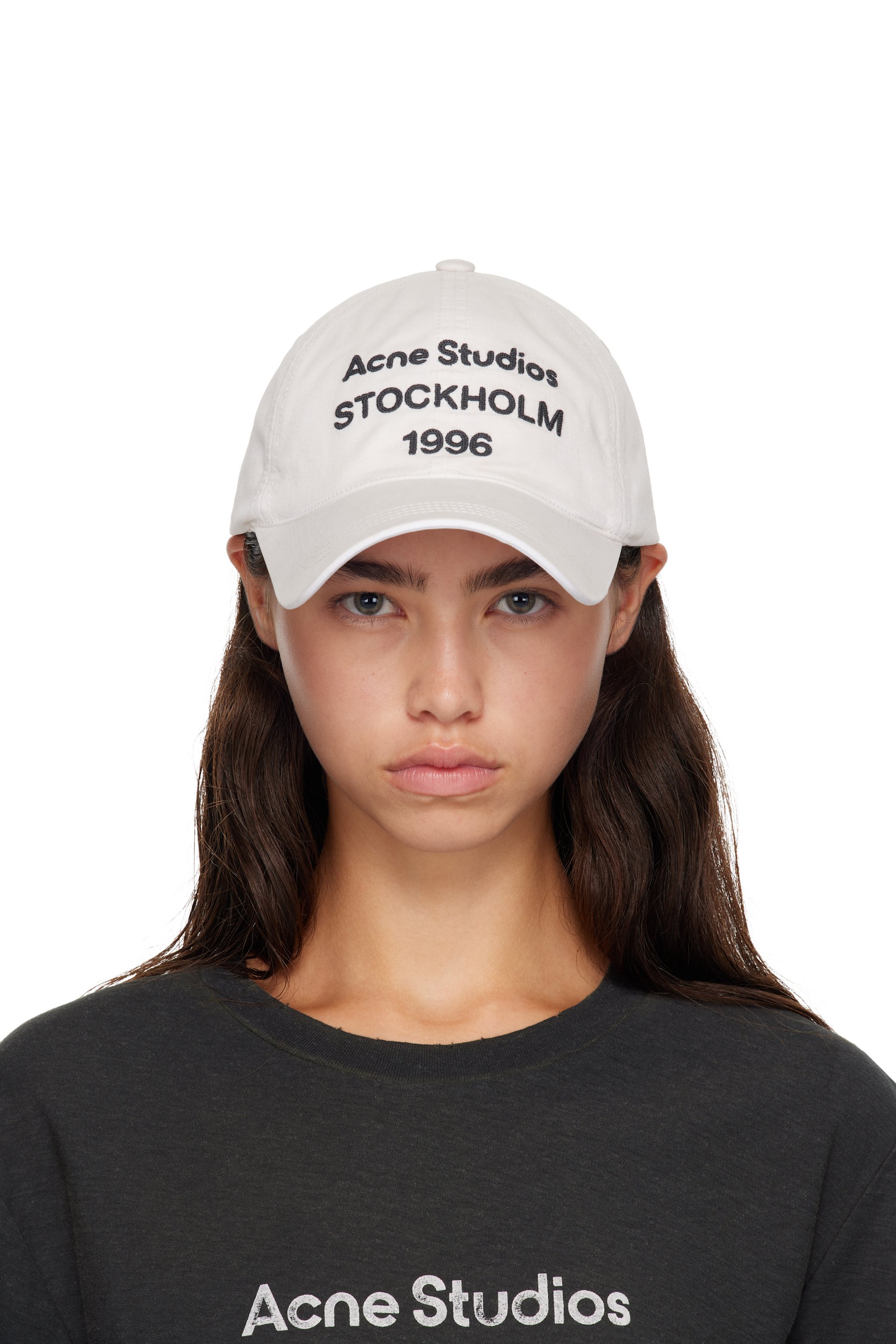 Acne Studios - Off-White '1996' Logo Baseball Cap