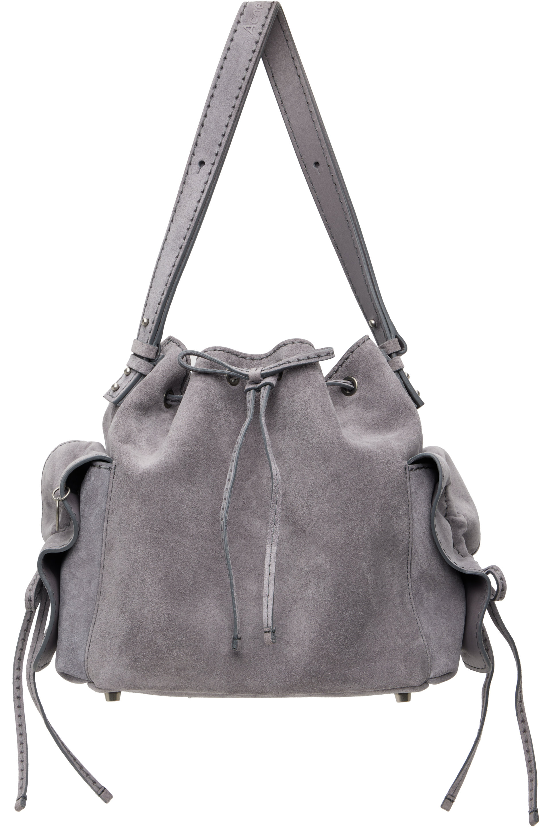 Acne Studios - Gray Multipocket Bucket Bag