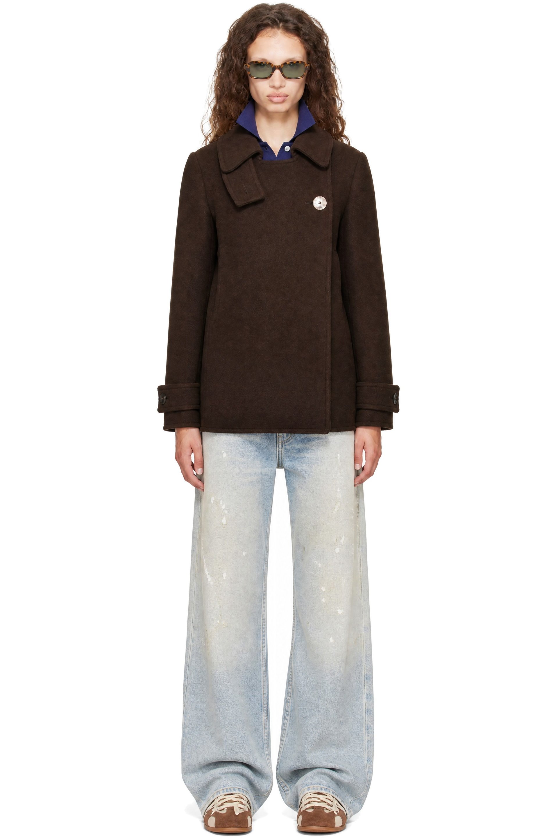 Acne Studios - Brown Single-Breasted Wool Jacket