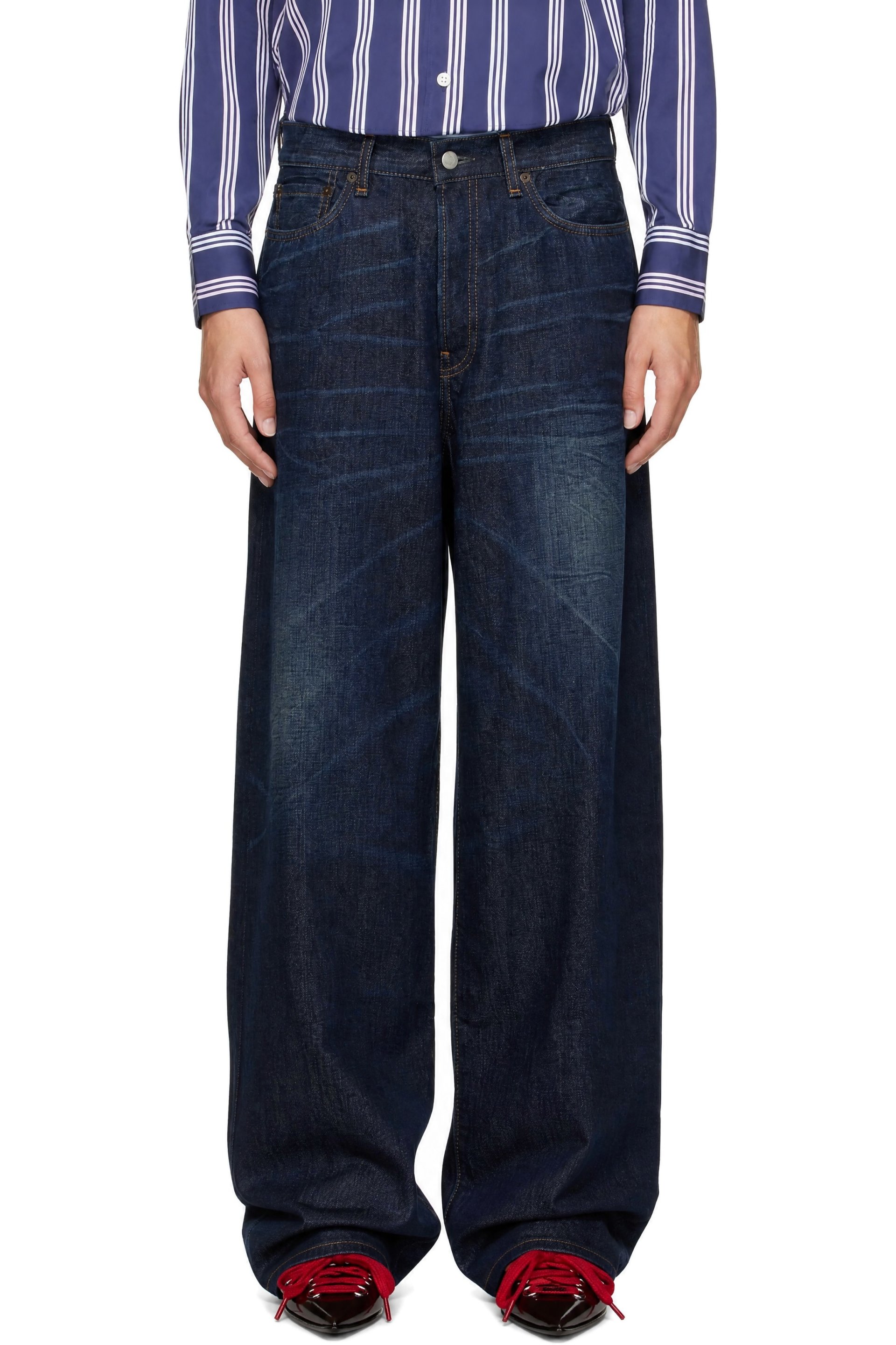 Acne Studios - Blue 1981 Loose Fit Jeans
