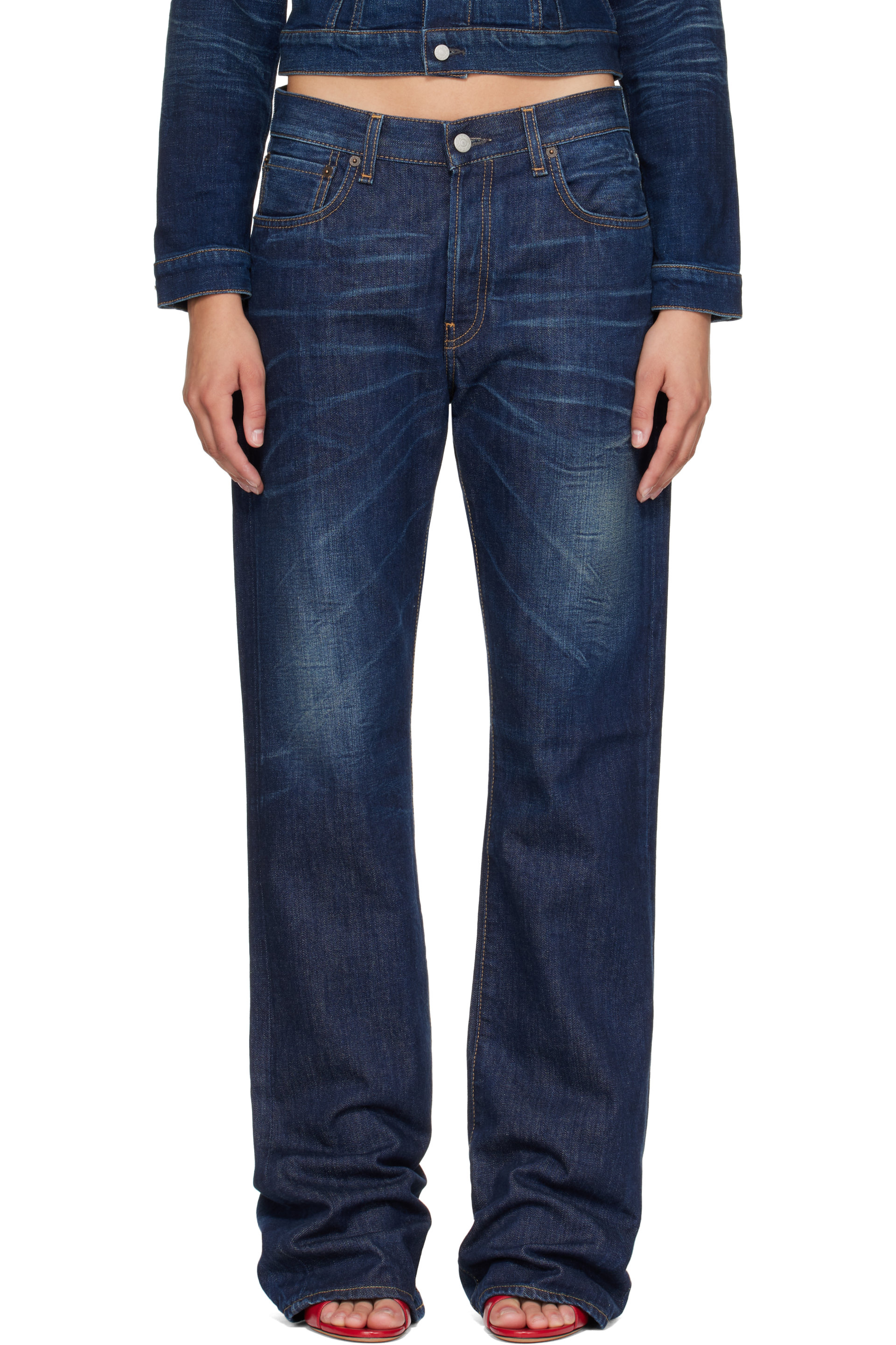 Acne Studios - Blue 2009F Regular FIt Jeans