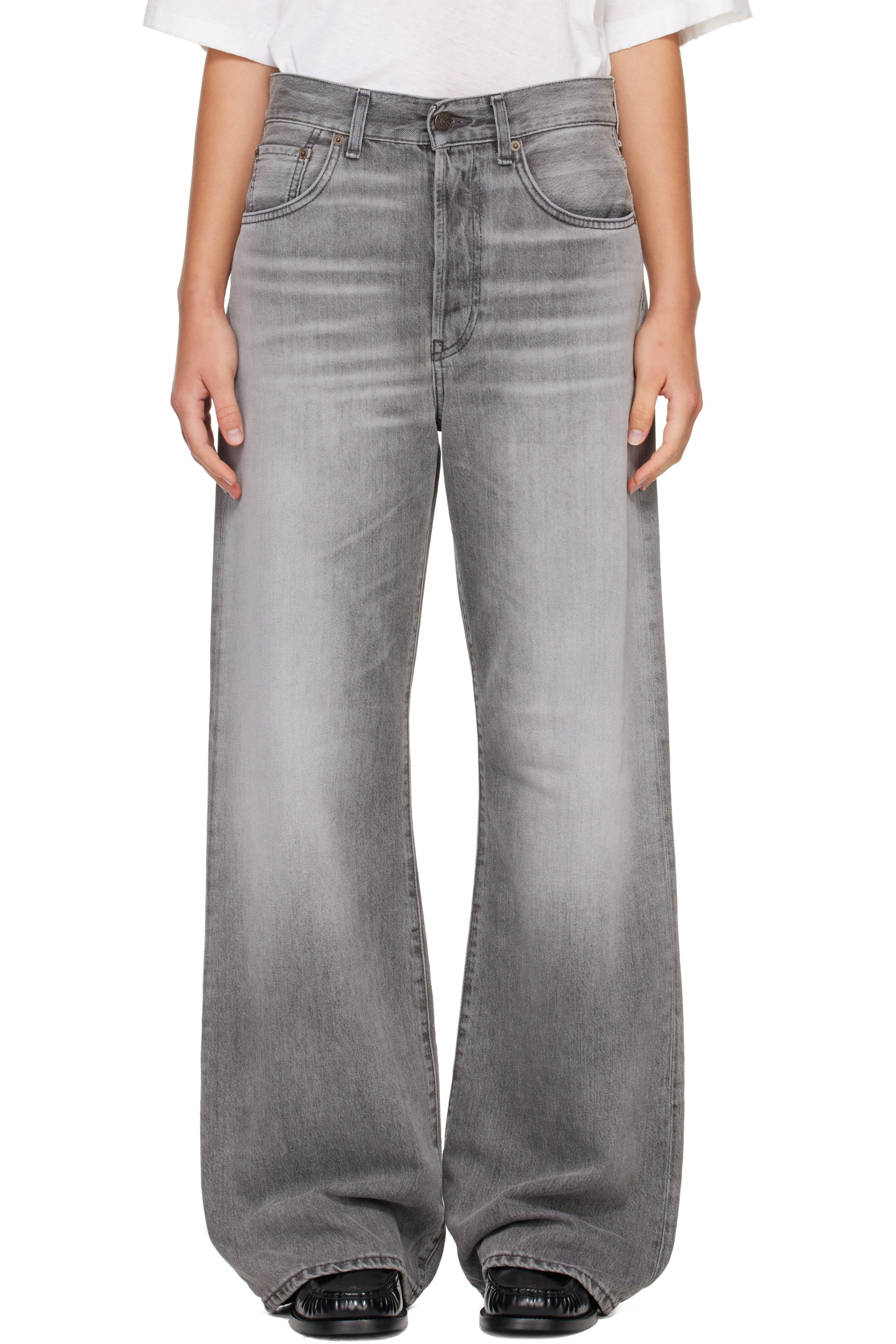 Acne Studios - Gray 2021F Regular Fit Jeans