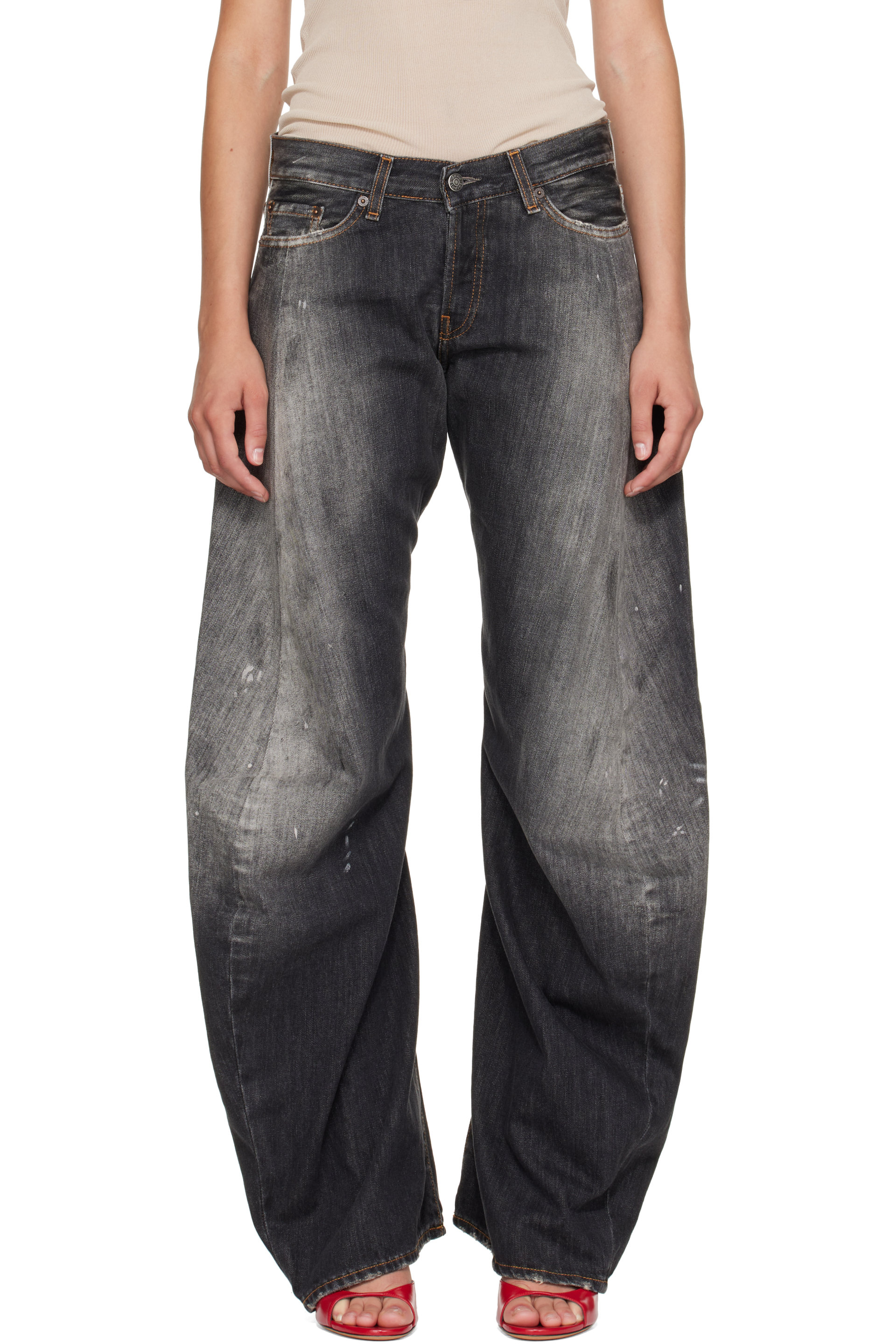 Acne Studios - Black 2006F Loose Fit Jeans