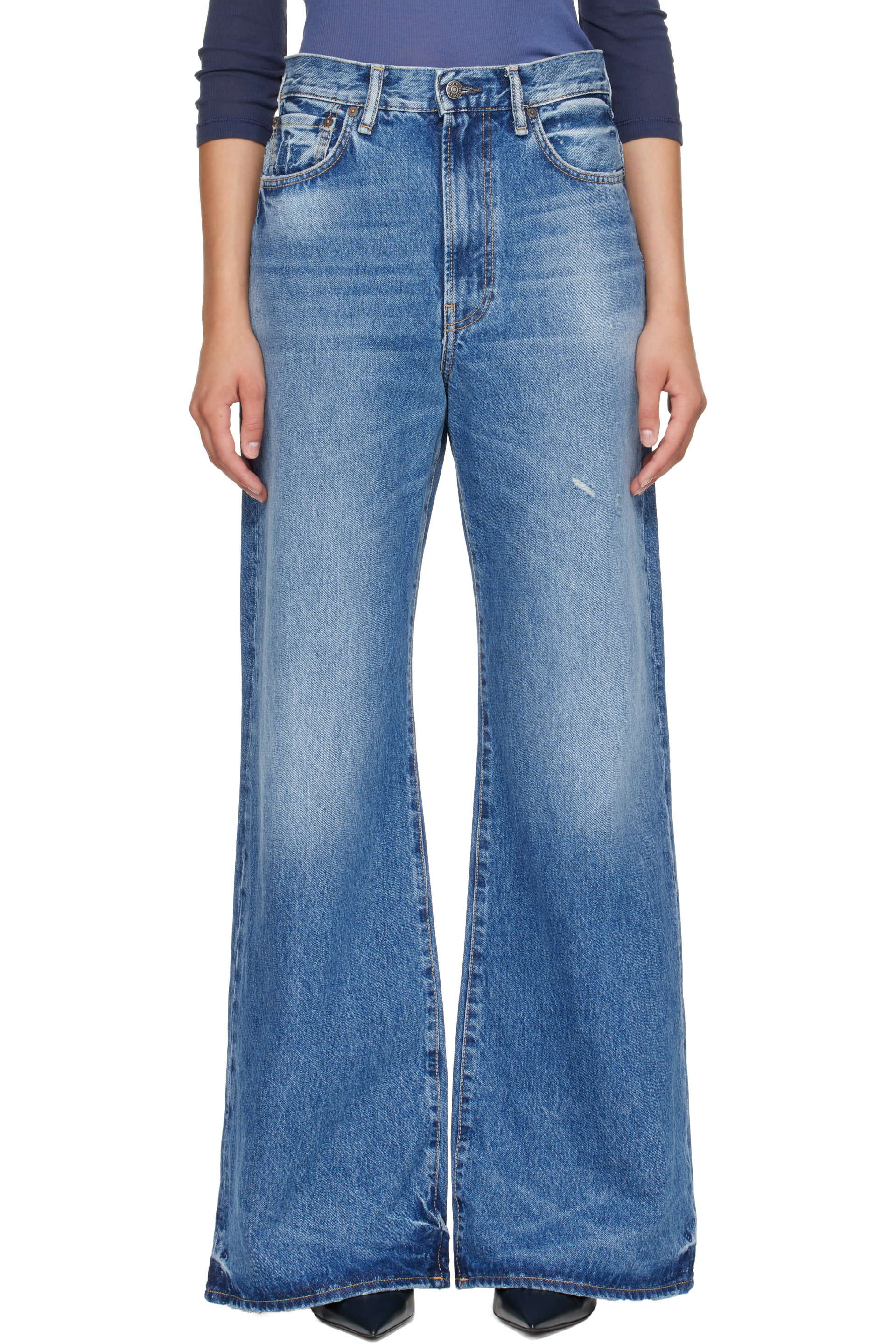 Acne Studios - Blue 2022F Regular Fit Jeans