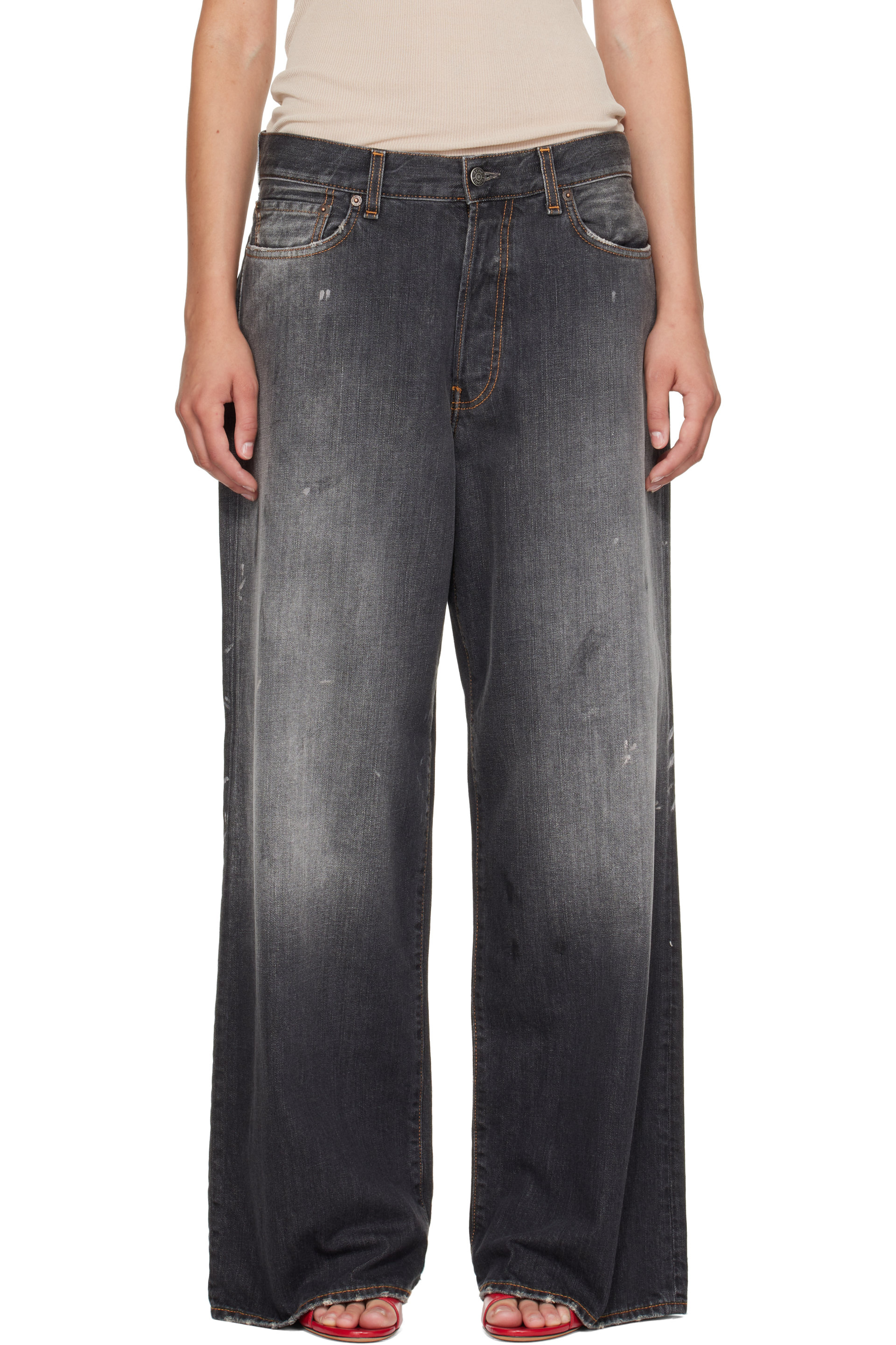 Acne Studios - Black 1981 Loose Fit Jeans