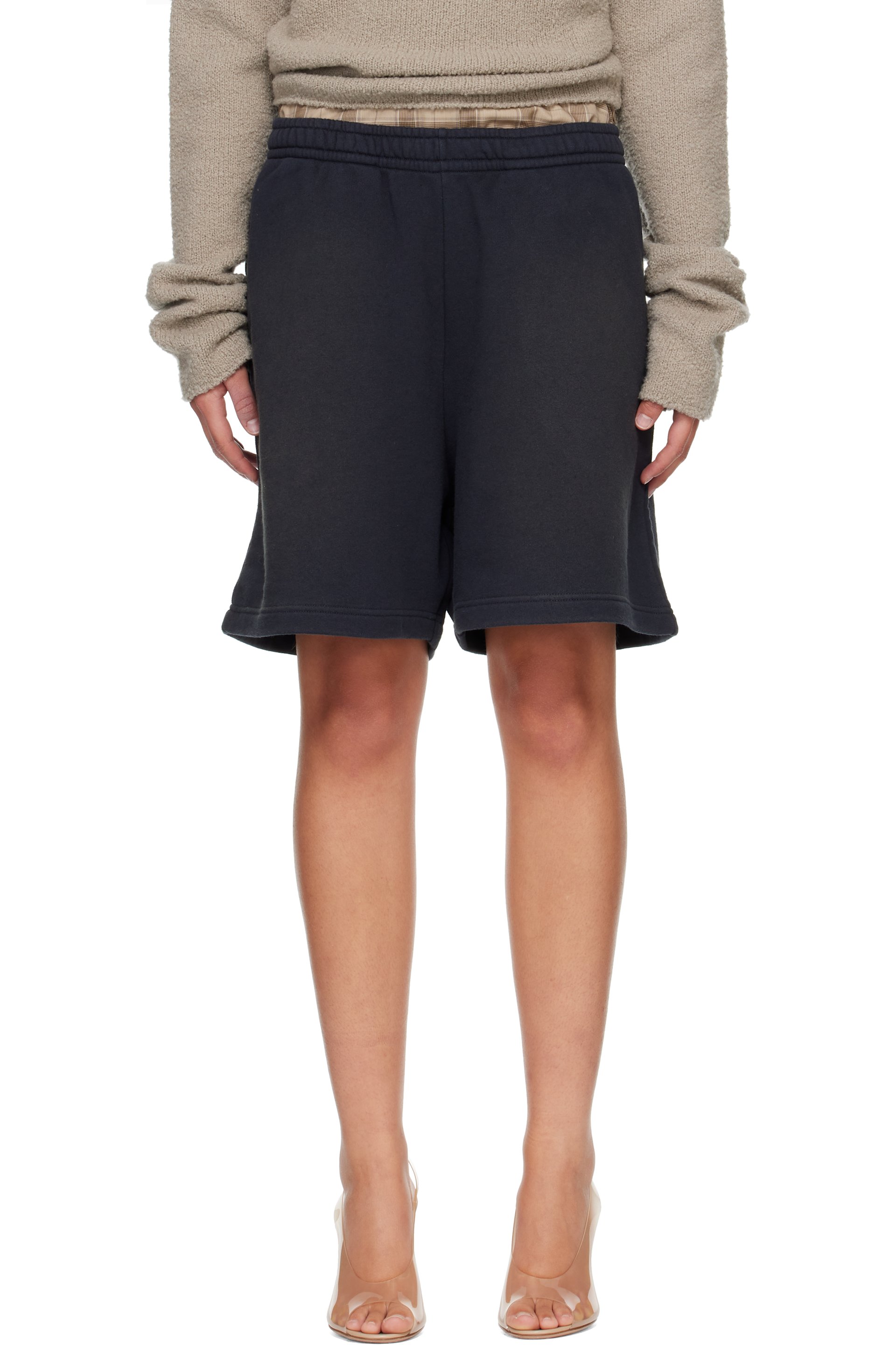 Acne Studios - Black Vintage Fleece Shorts