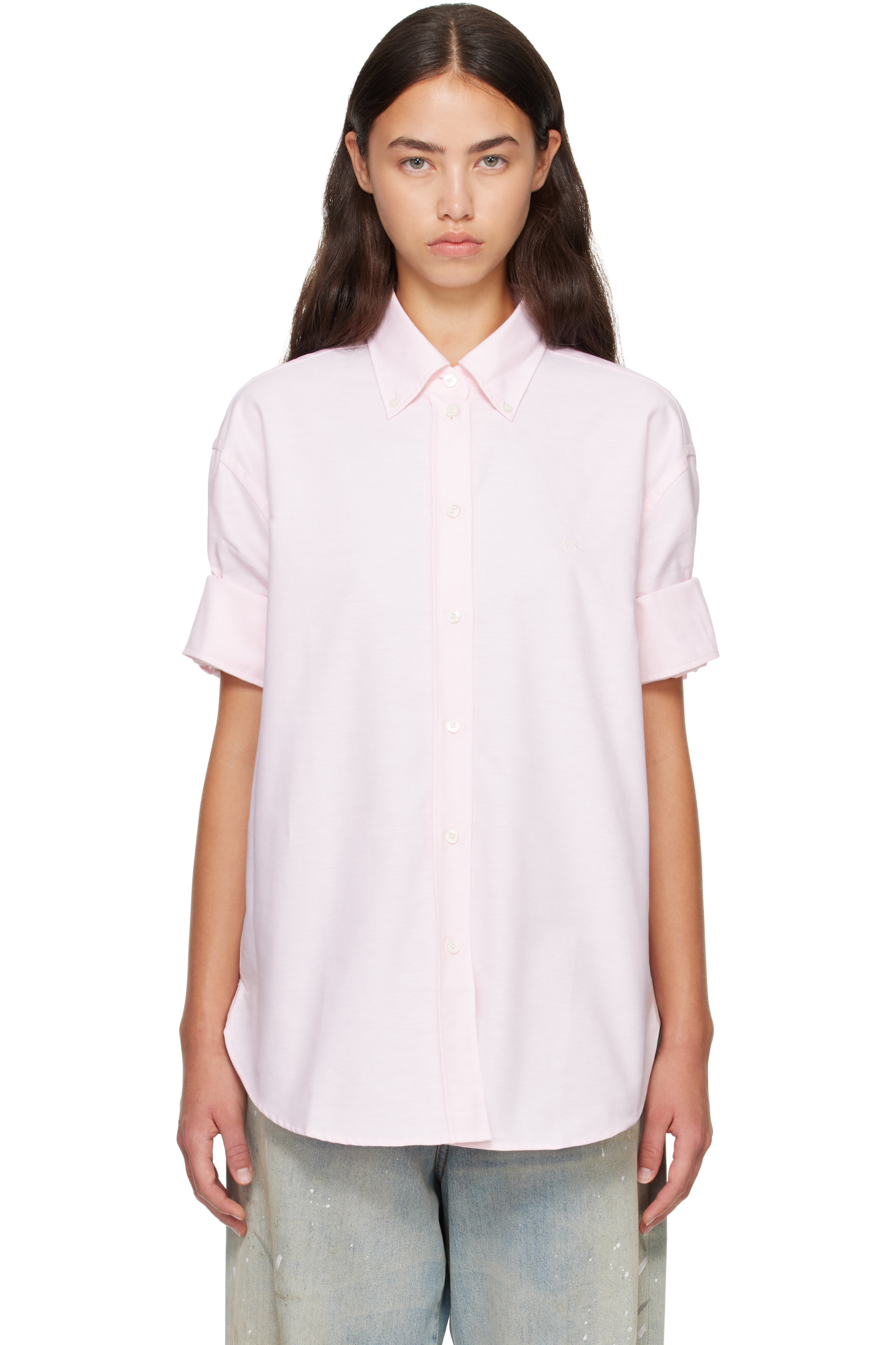 Acne Studios - Pink Cotton Shirt
