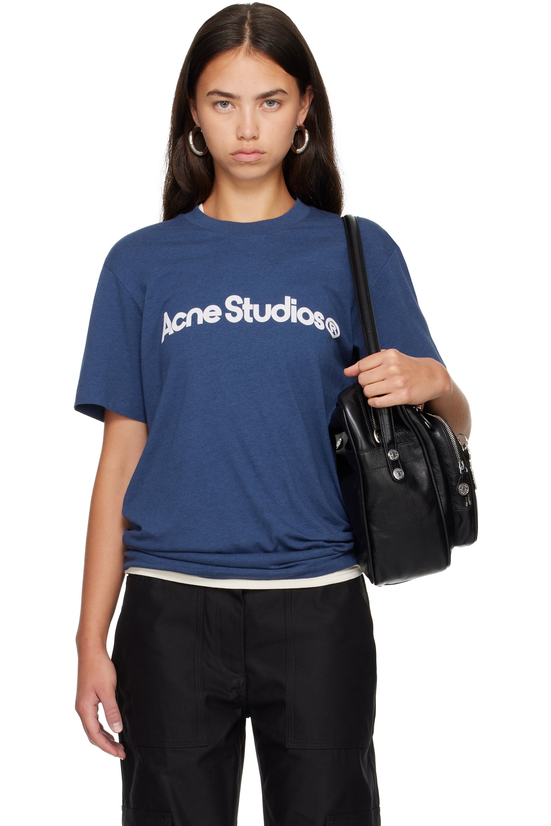 Acne Studios - Navy Graphic T-shirt