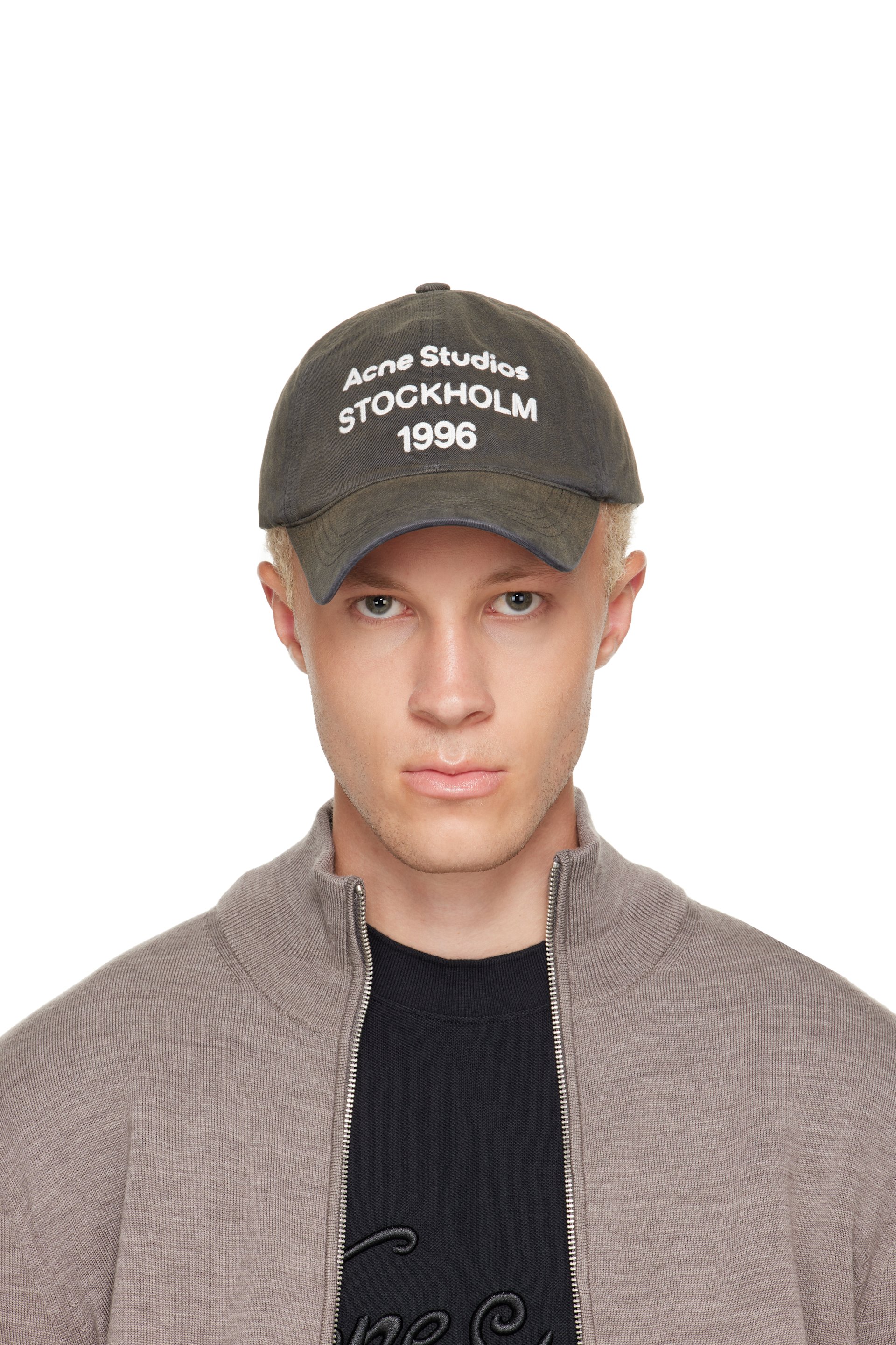 Acne Studios - Black '1996' Logo Baseball Cap