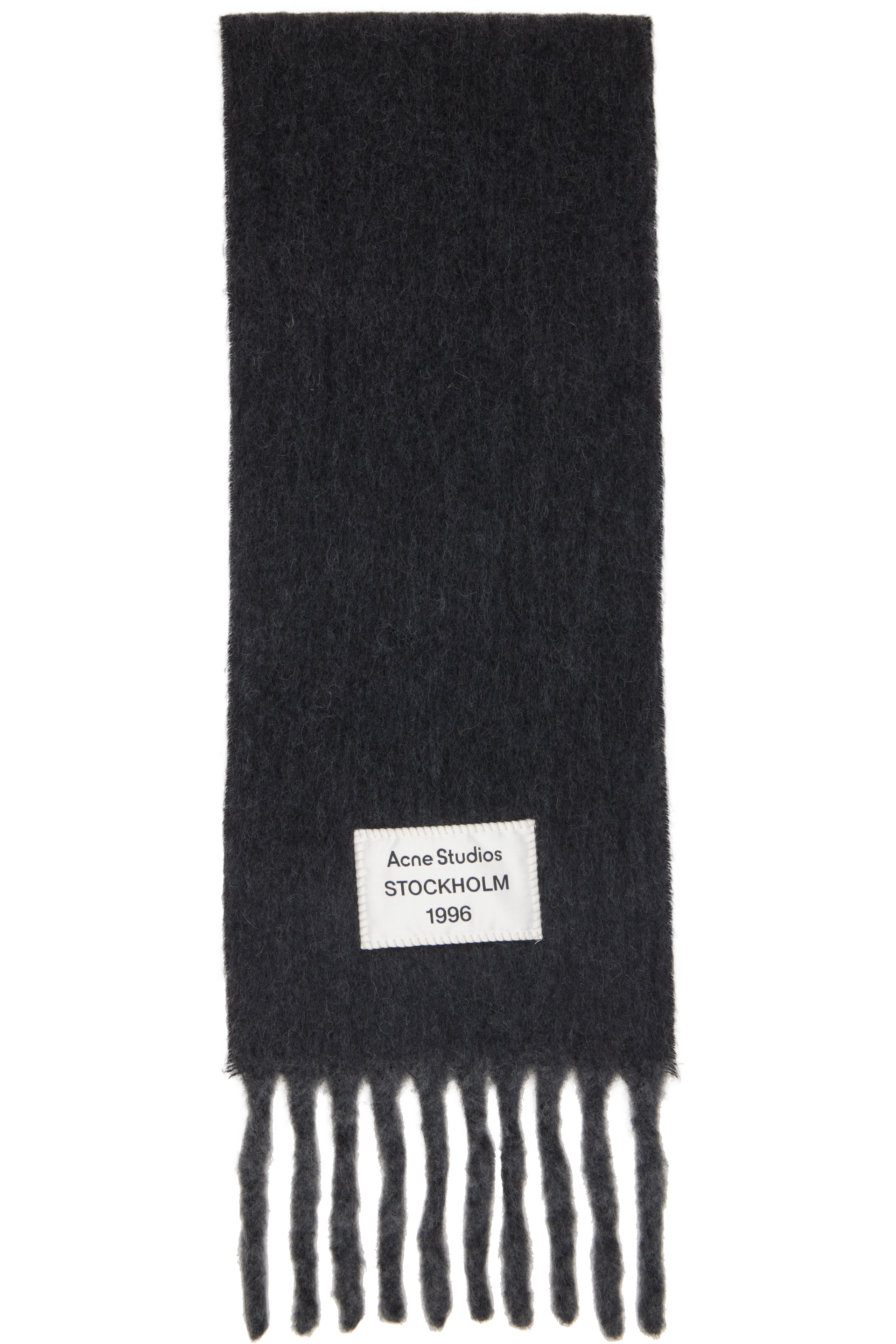 Acne Studios - Gray Bicolor Alpaca Scarf