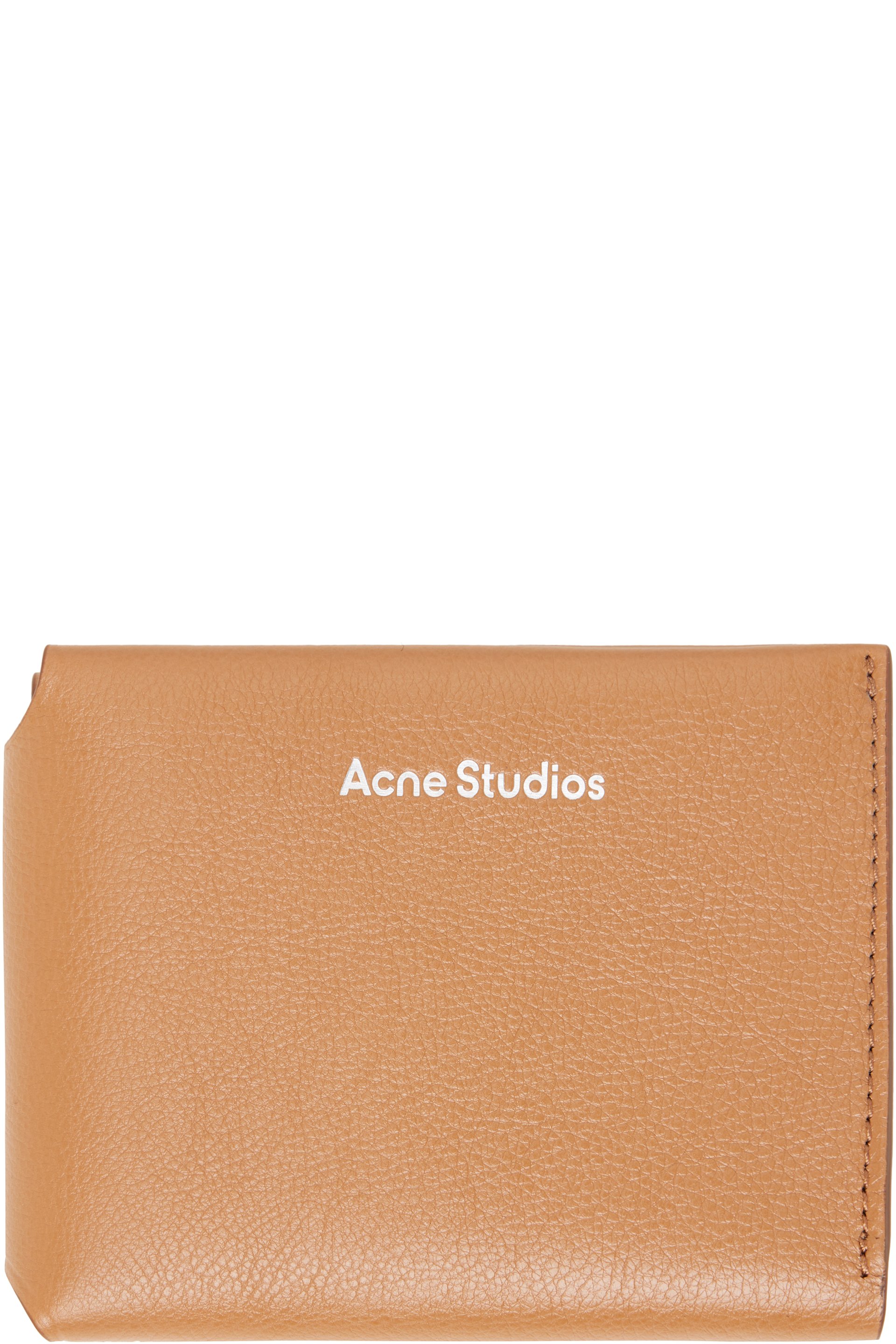 Acne Studios - Brown Fold Wallet