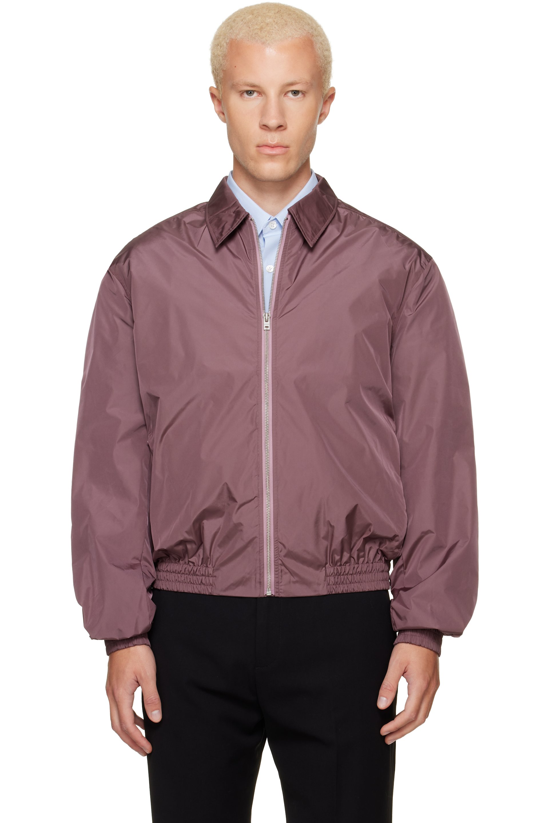 Acne Studios - Purple Lightweight Nylon Jacket