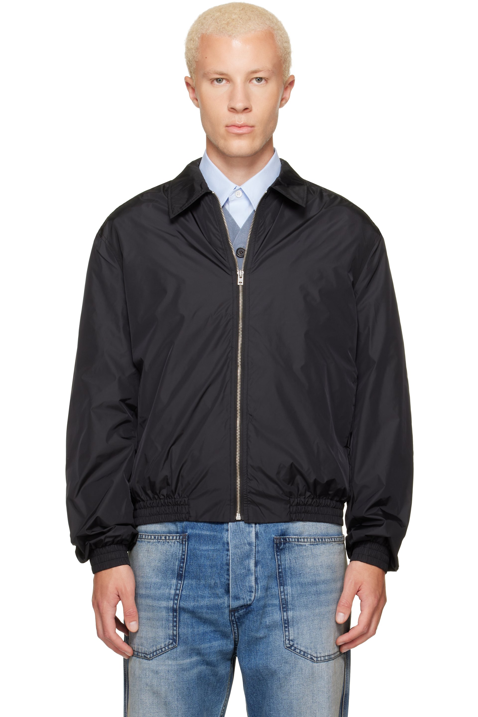 Acne Studios - Black Lightweight Nylon Jacket