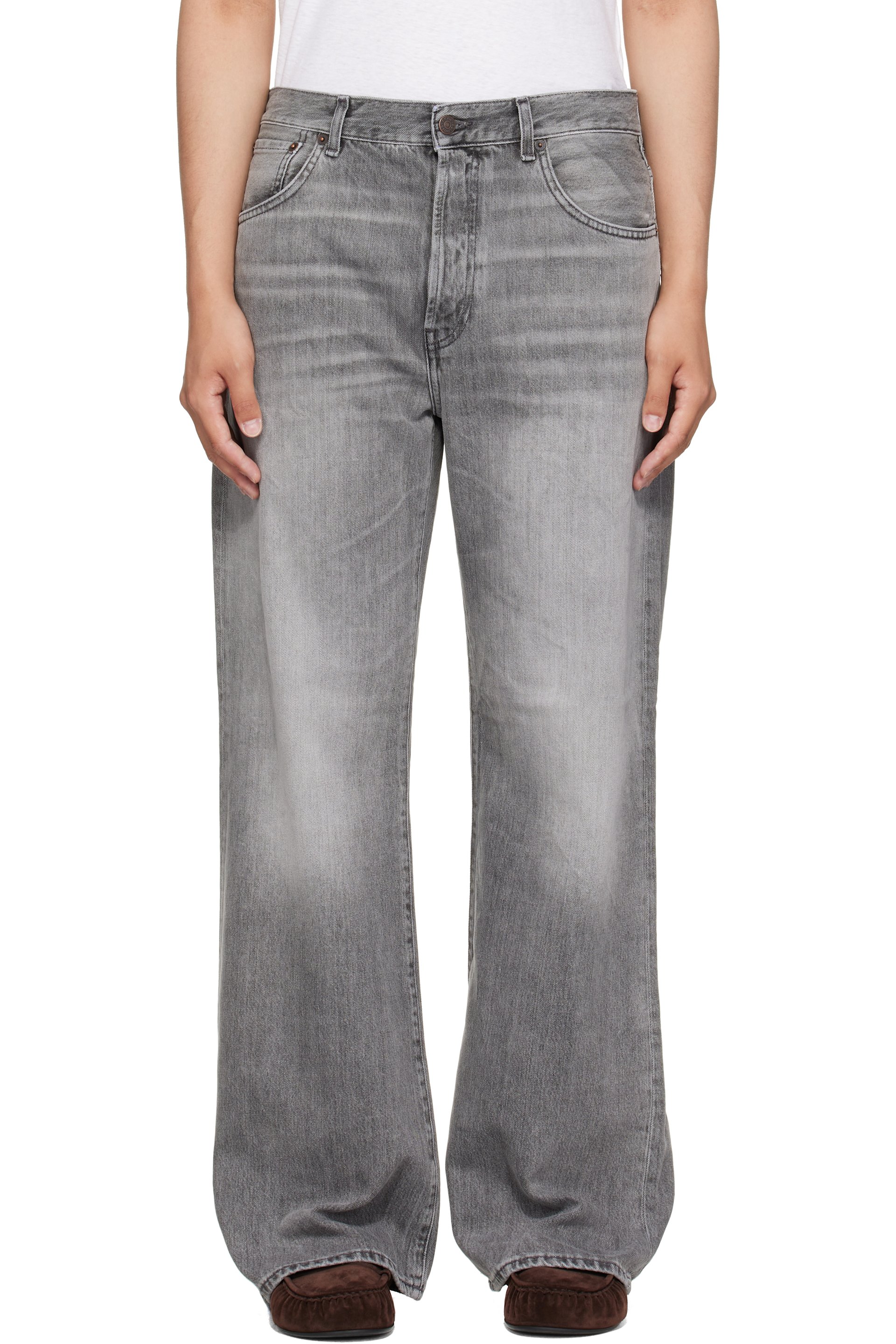 Acne Studios - Gray 2021 Regular Fit Jeans