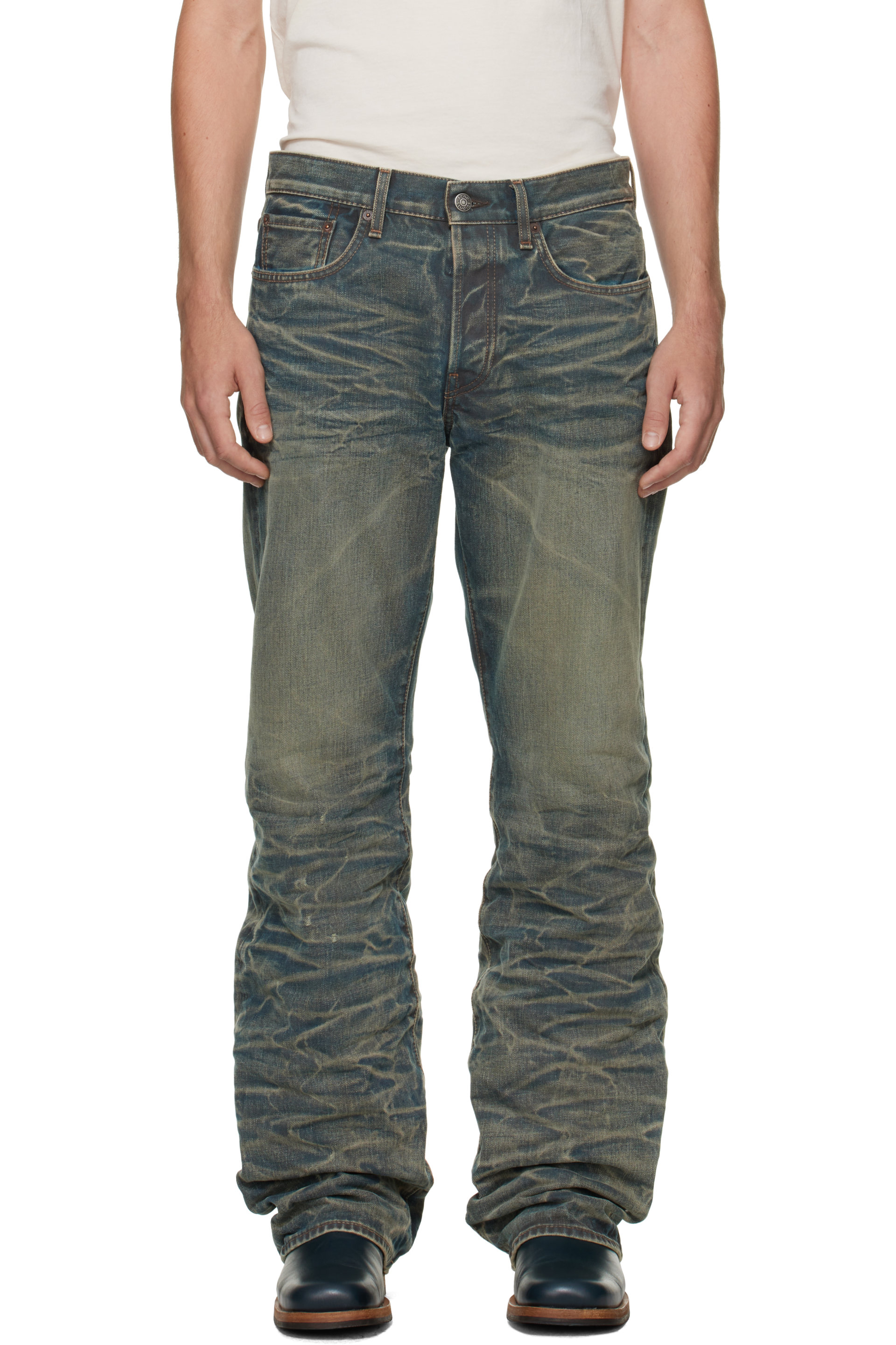 Acne Studios - Blue Regular Fit 2010 Jeans