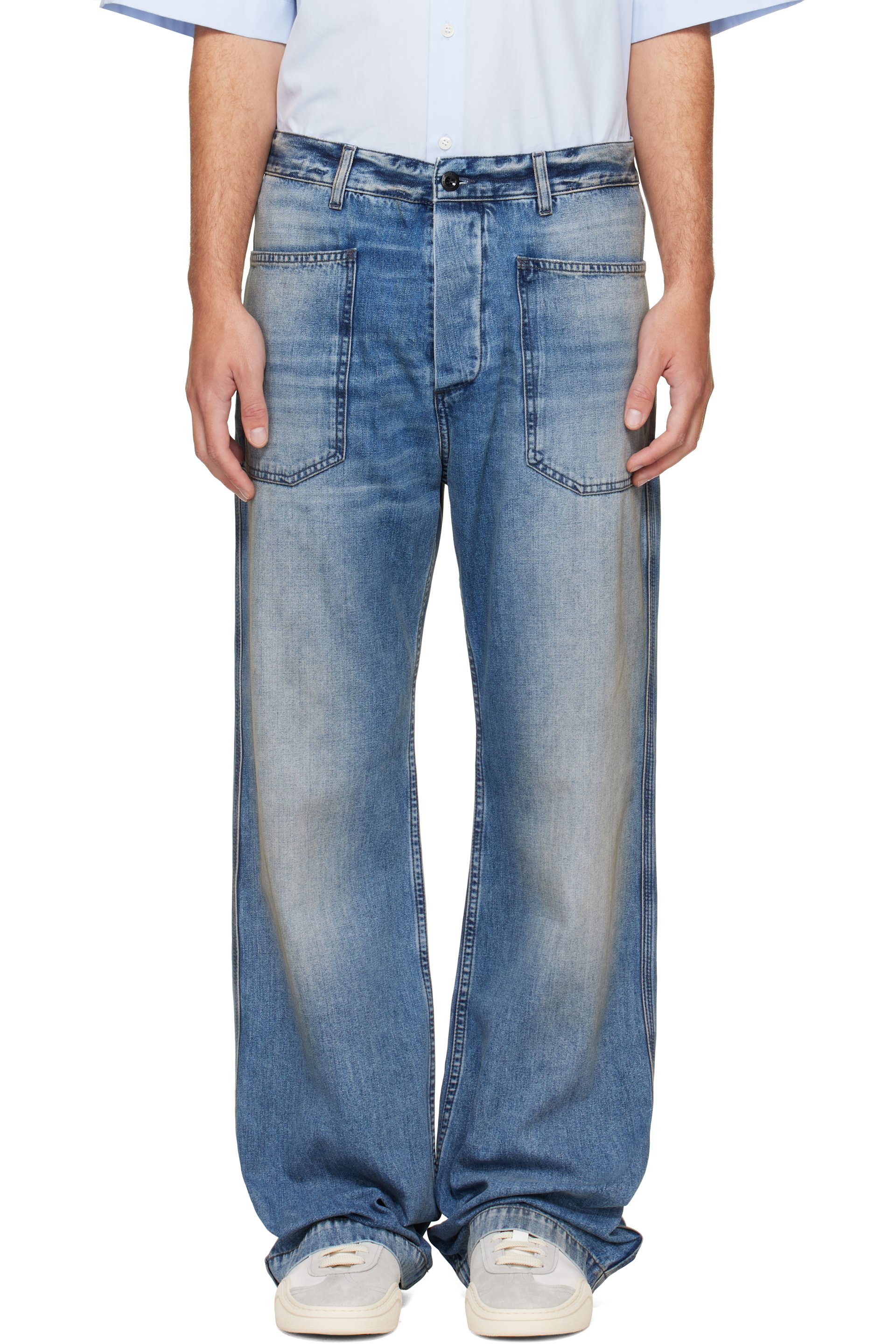 Acne Studios - Jean bleu à coupe classique