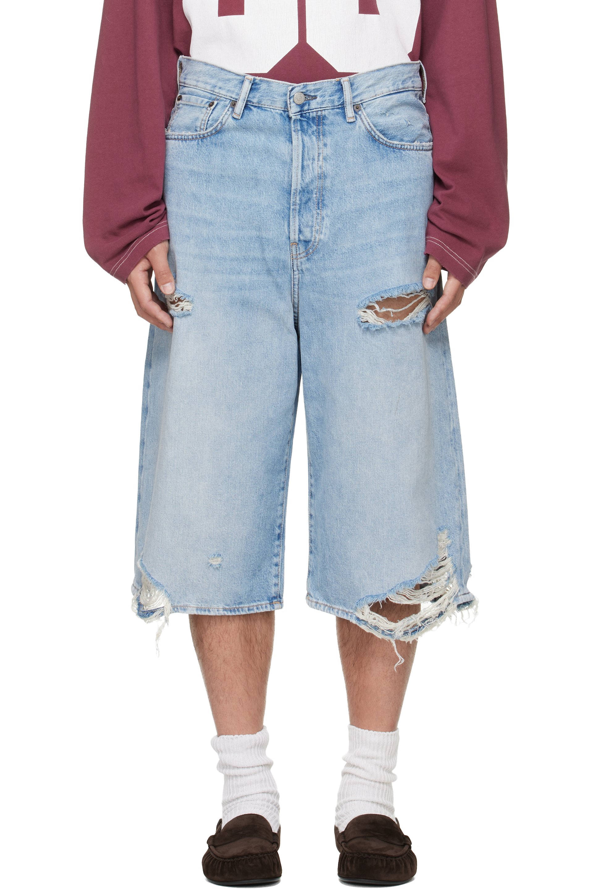 メンズ用 Acne Studios ショートパンツ | SSENSE 日本