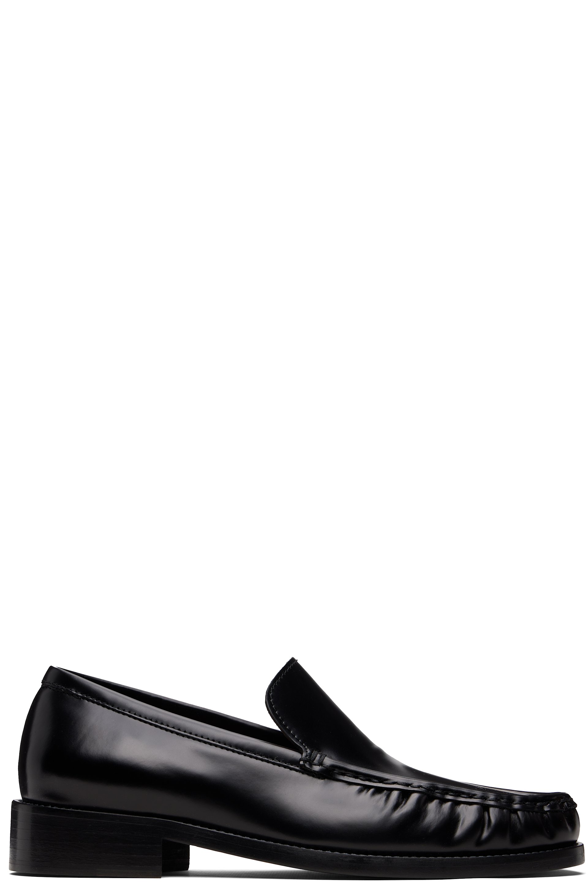 Acne Studios - Black Leather Loafers