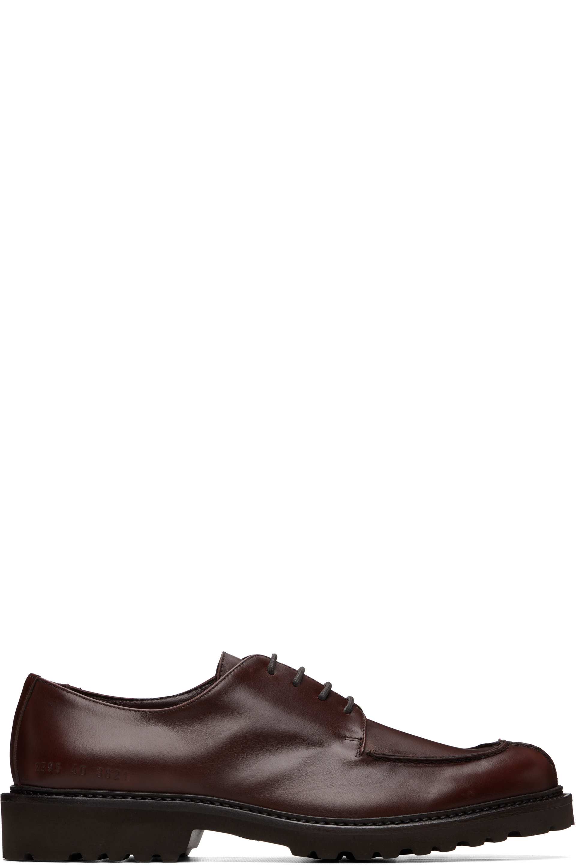 Common Projects - Brown Apron Derbys